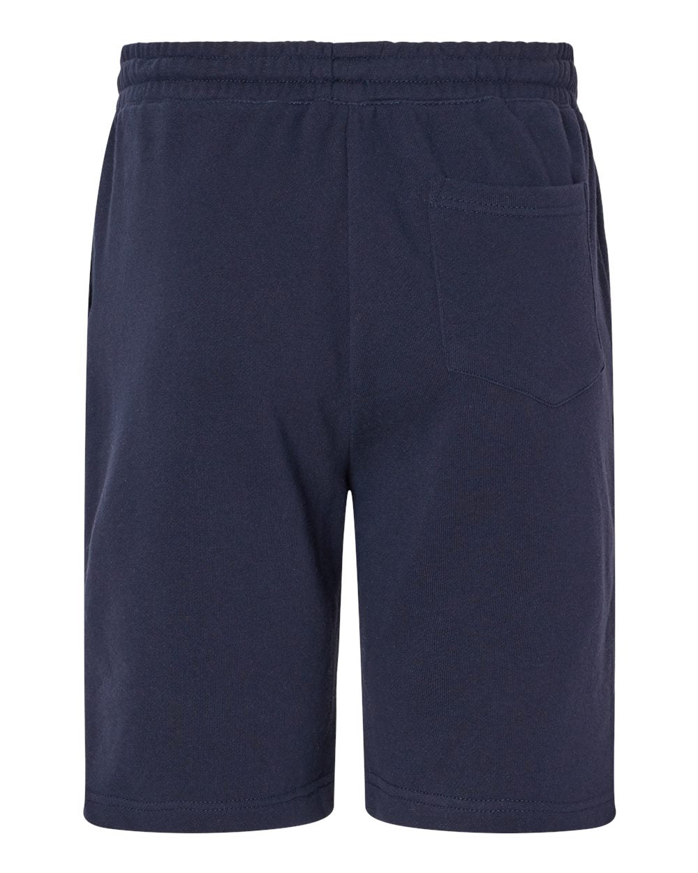 SOULSKY Men's Midweight Fleece Shorts (Navy Blue)
