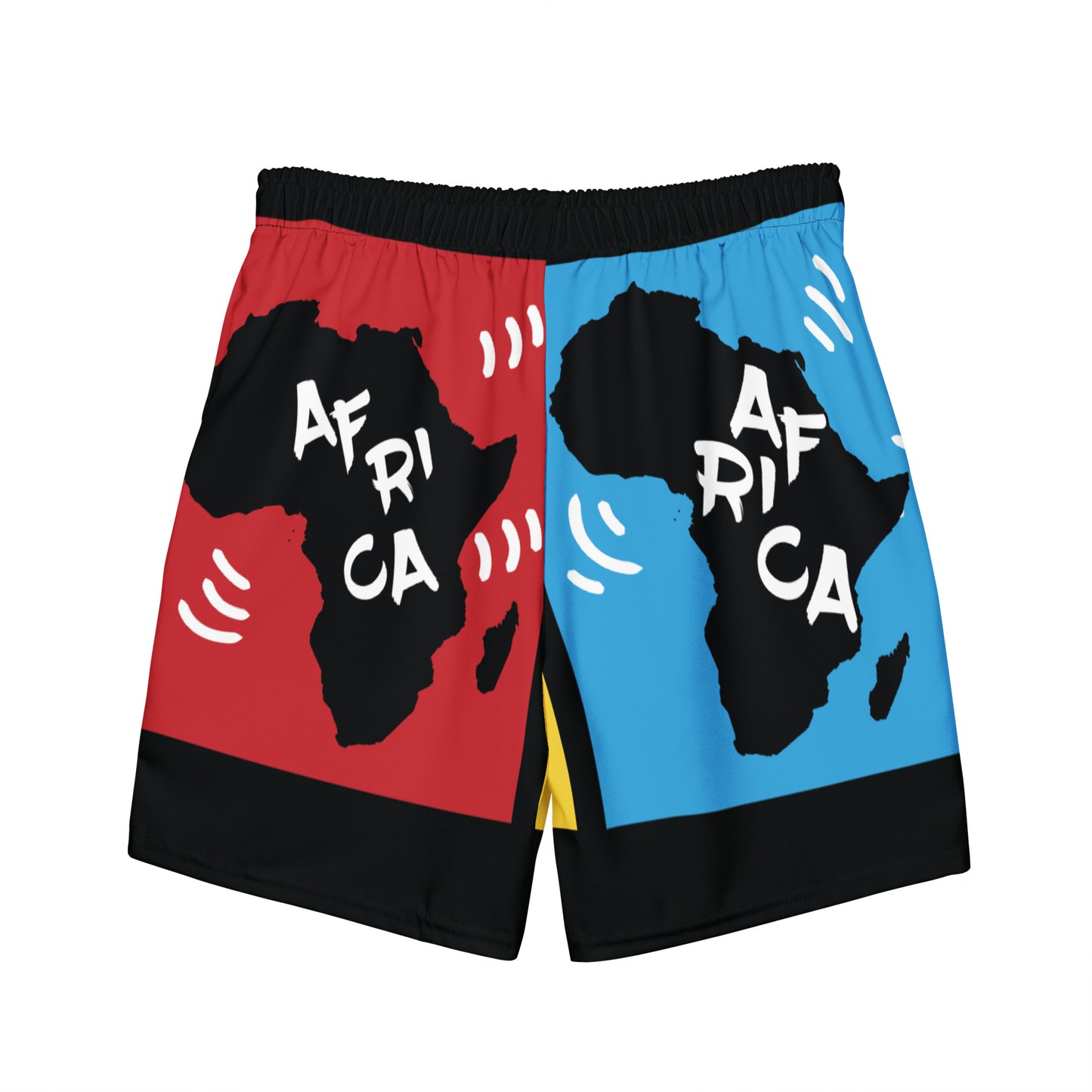 AFRICA PRIMARY Men's Swim Trunks - SOULSKY