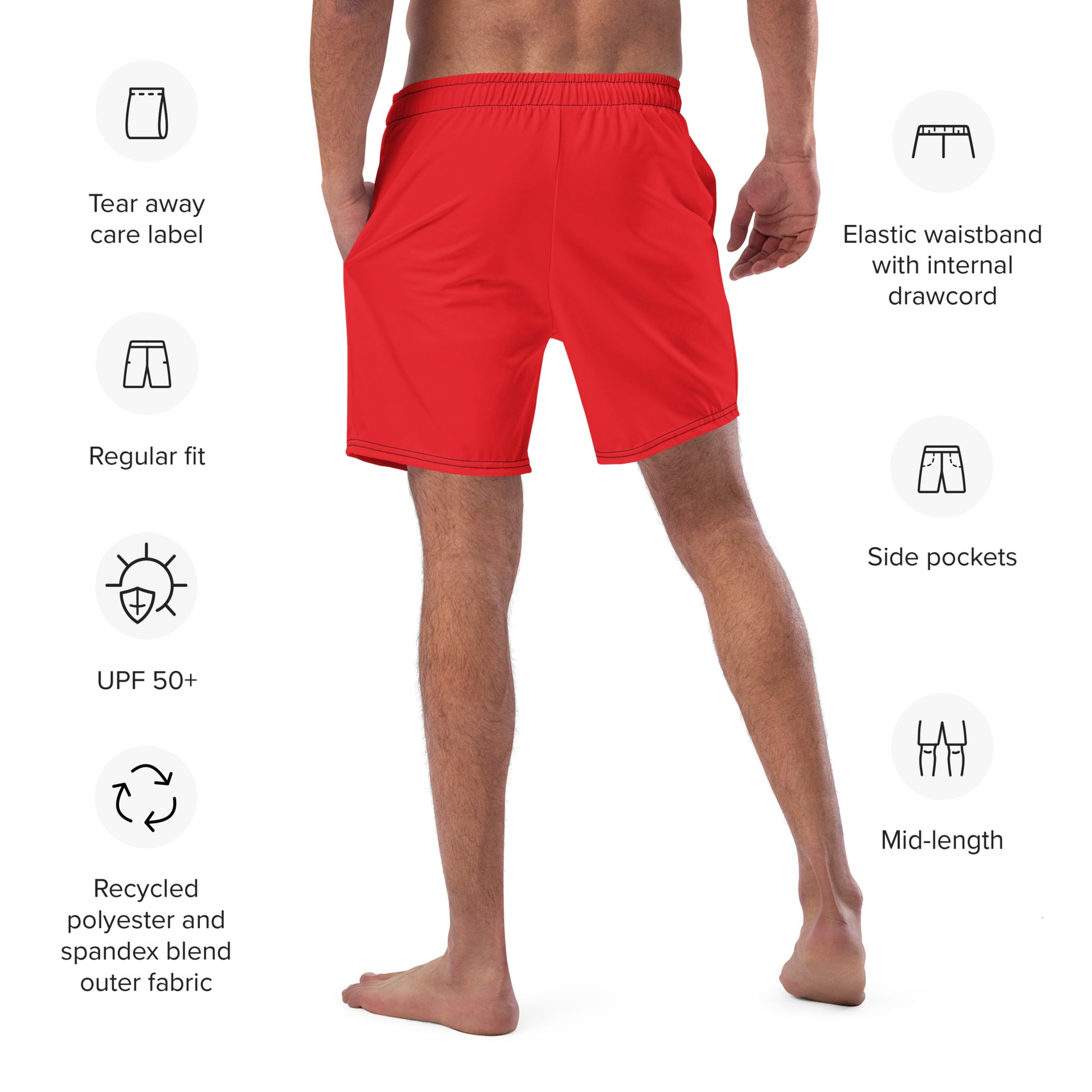 EXPRESS YOURSELF Men's Swim Trunks - SOULSKY