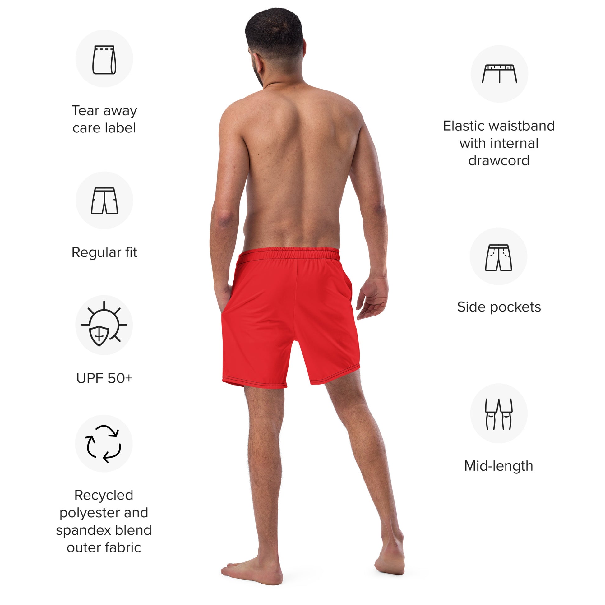 EXPRESS YOURSELF Men's Swim Trunks - SOULSKY