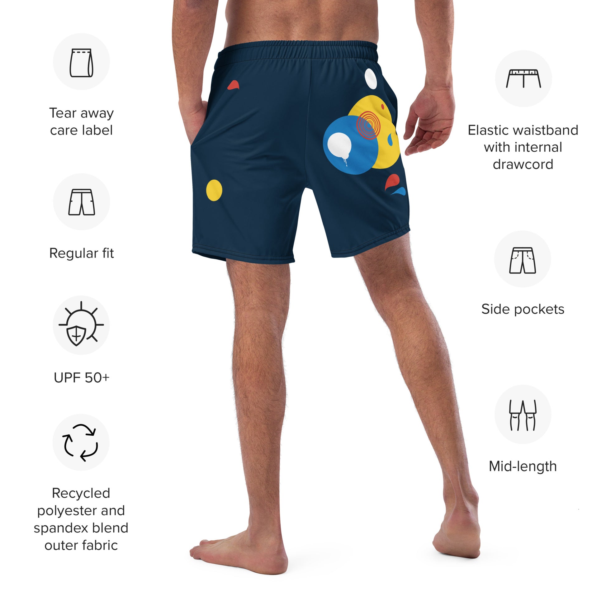 ARTIST Men's Swim Trunks - SOULSKY