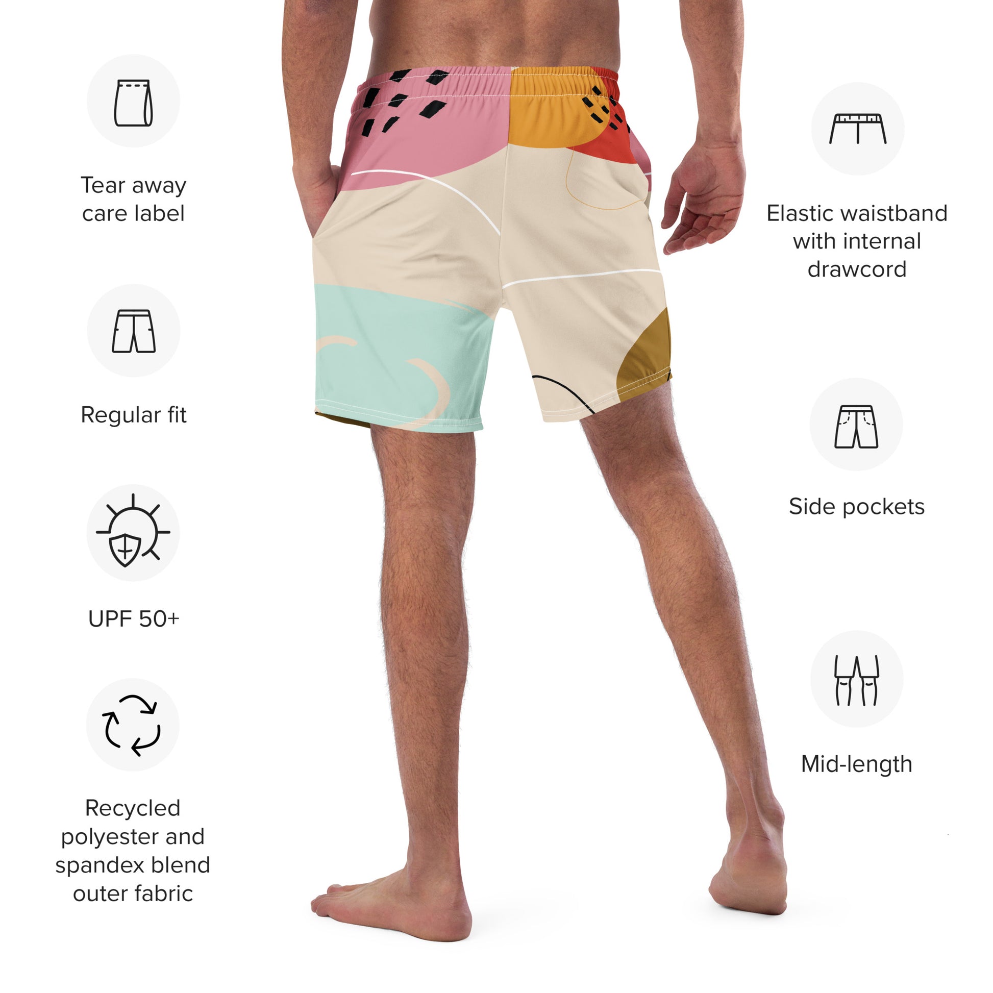 INSPIRATION Men's Swim Trunks - SOULSKY