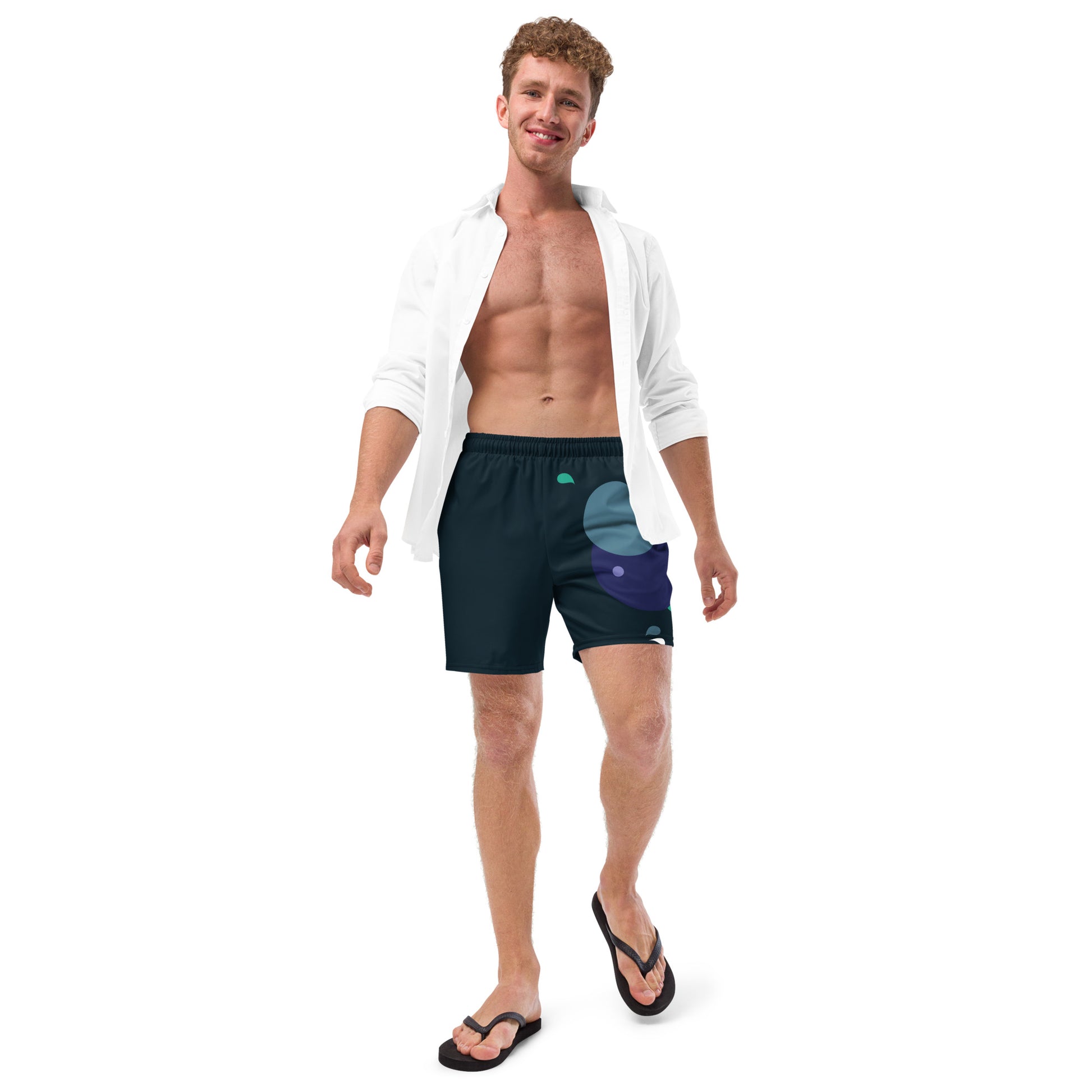 ARTIST Men's Swim Trunks (Midnight) - SOULSKY