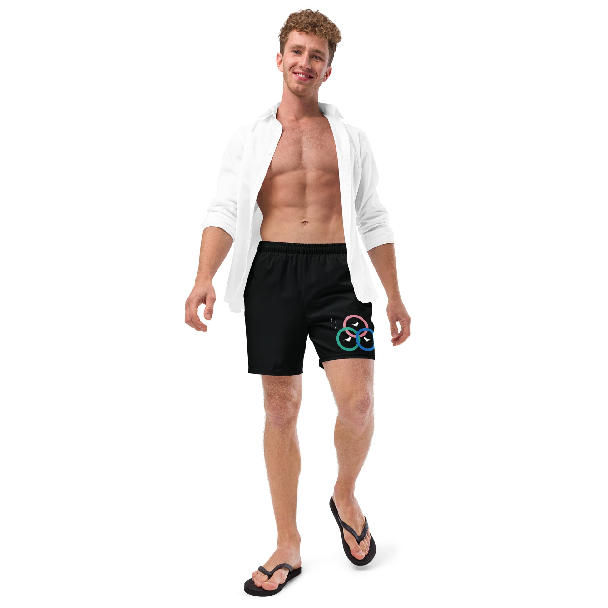 TRIFECTA Men's Swim Trunks - SOULSKY