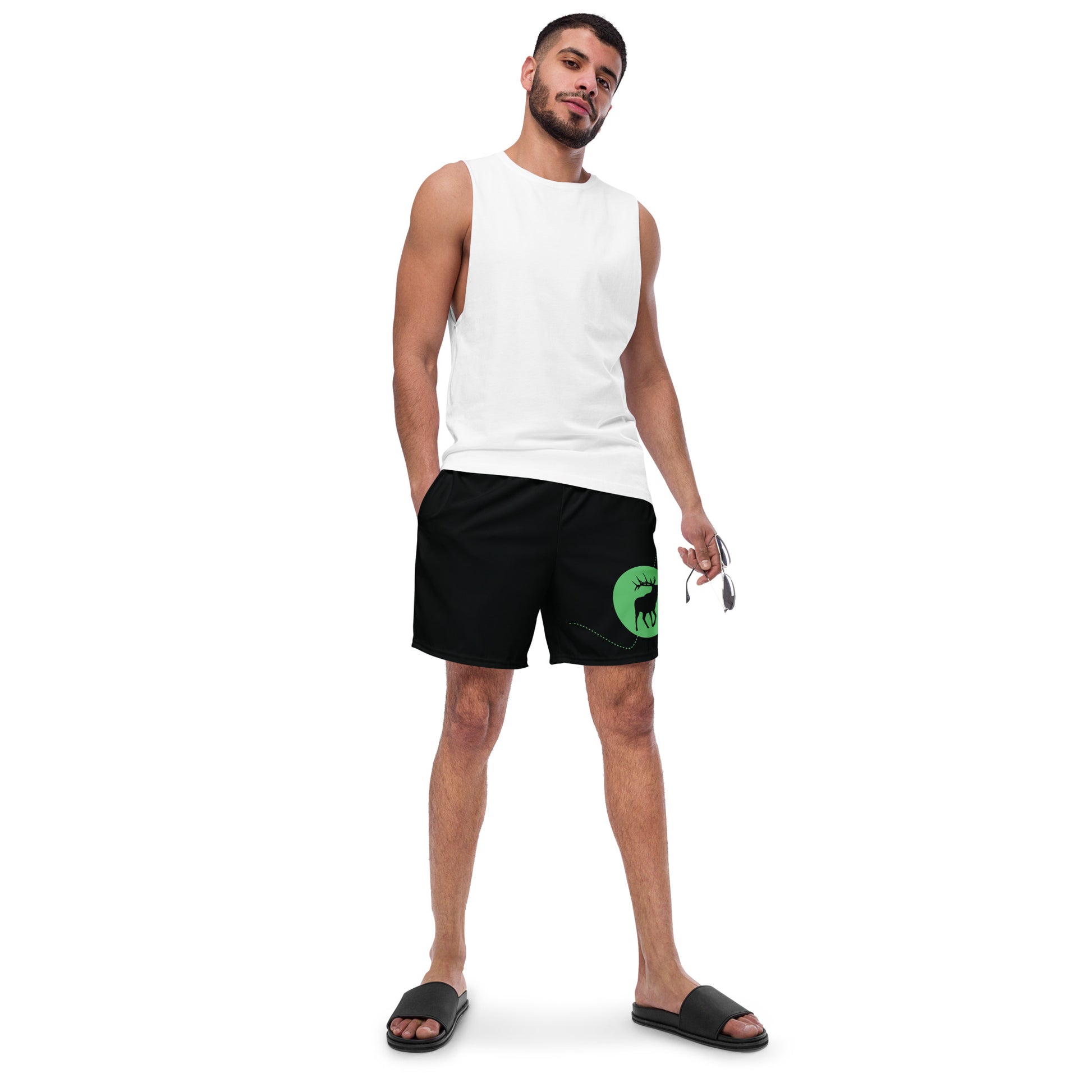 KEEP LOOKING AHEAD Men's Swim Trunks - SOULSKY