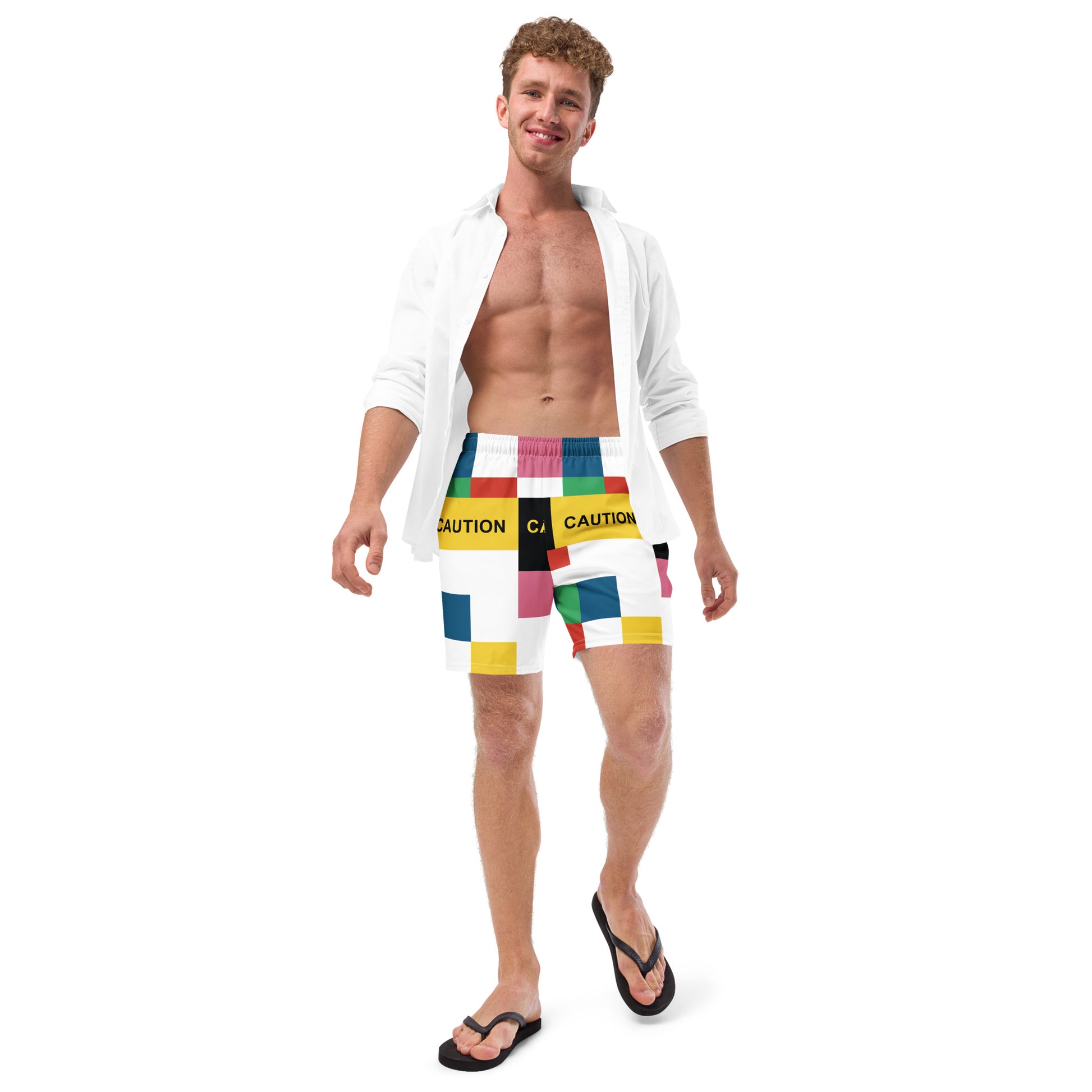 PATTERN MAKER Men's Swim Trunks - SOULSKY