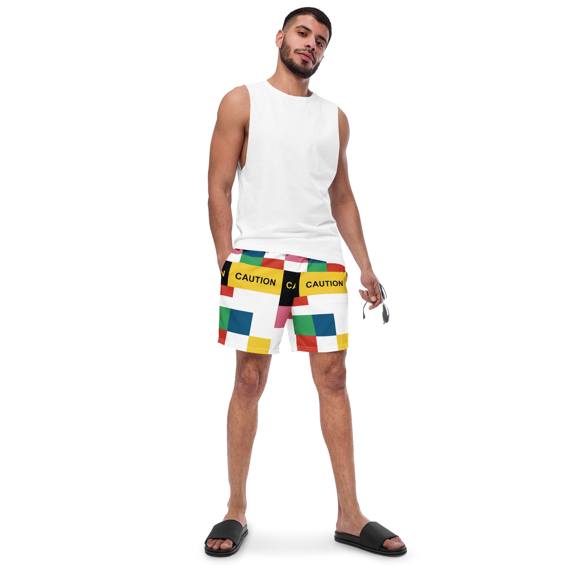 PATTERN MAKER Men's Swim Trunks - SOULSKY