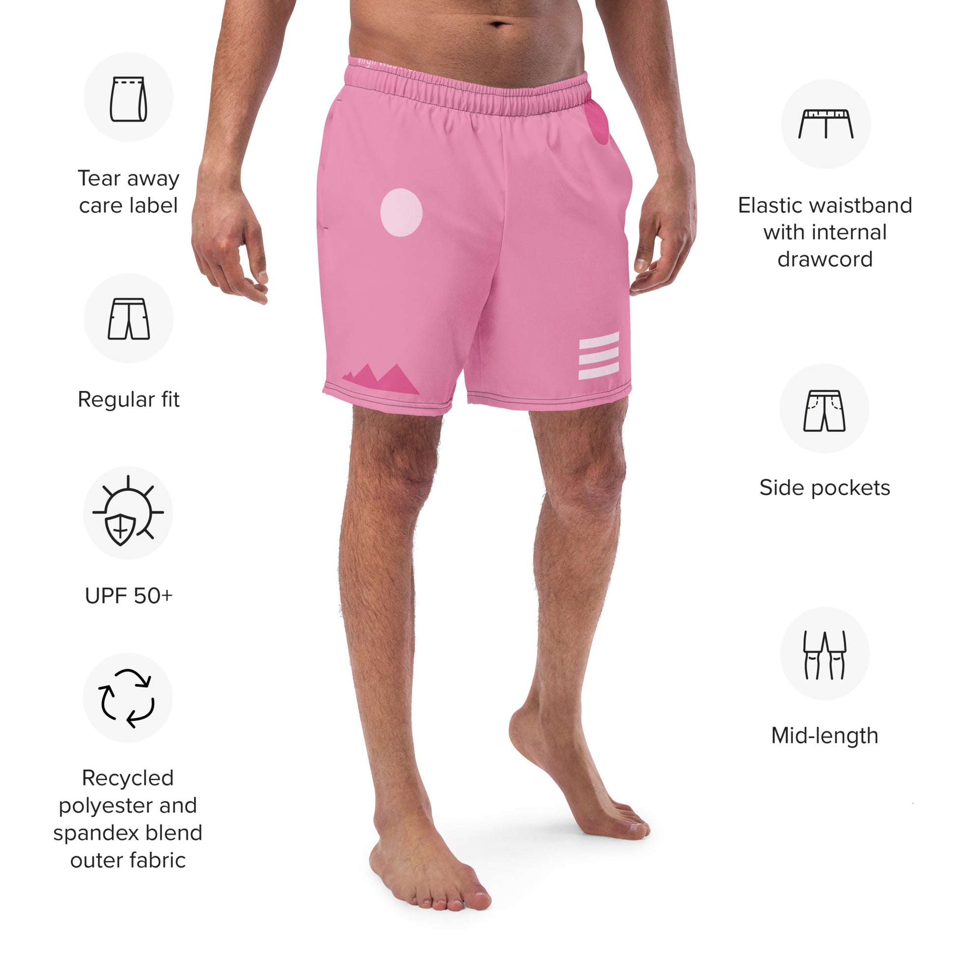 TIMELESS Men's Swim Trunks - SOULSKY