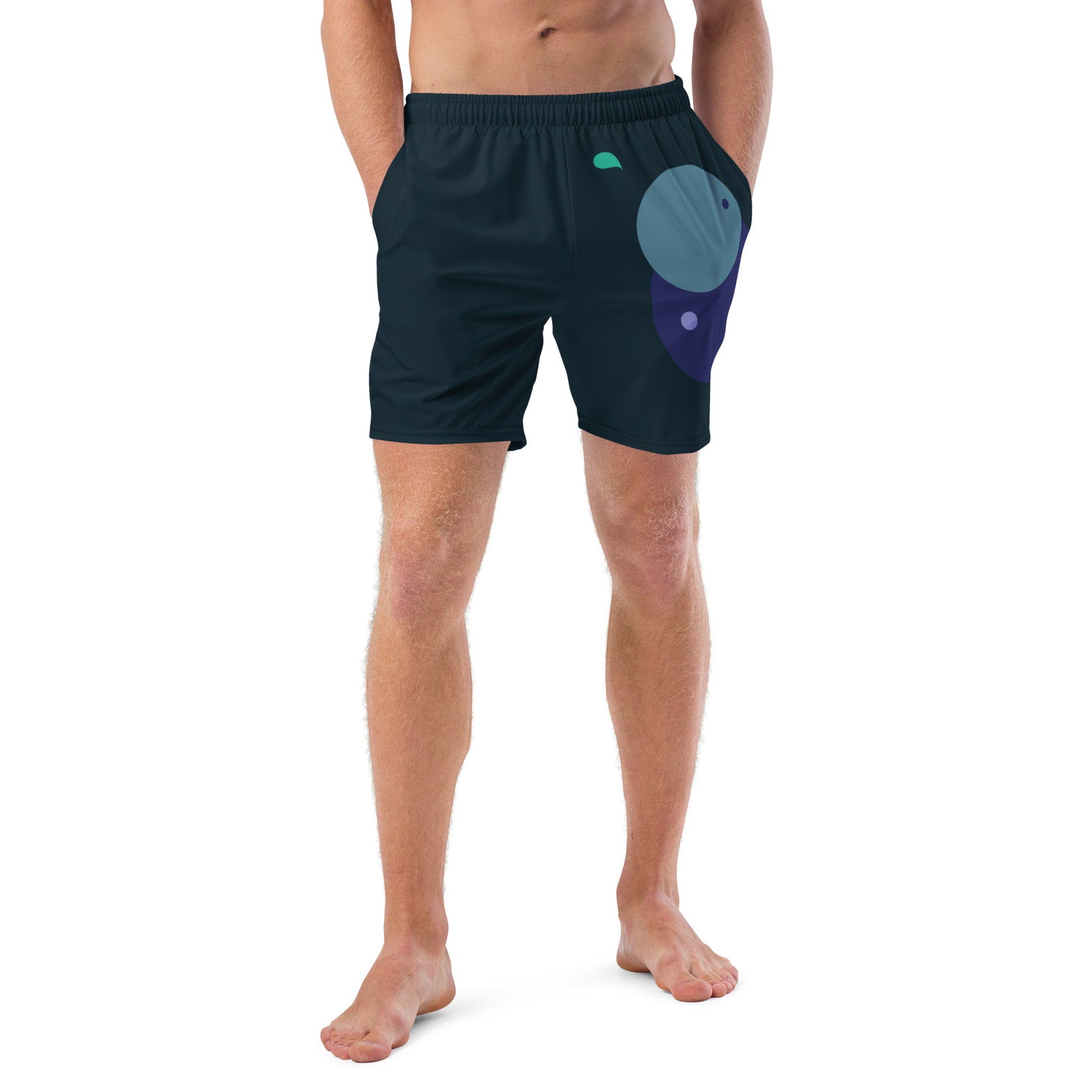 ARTIST Men's Swim Trunks (Midnight) - SOULSKY