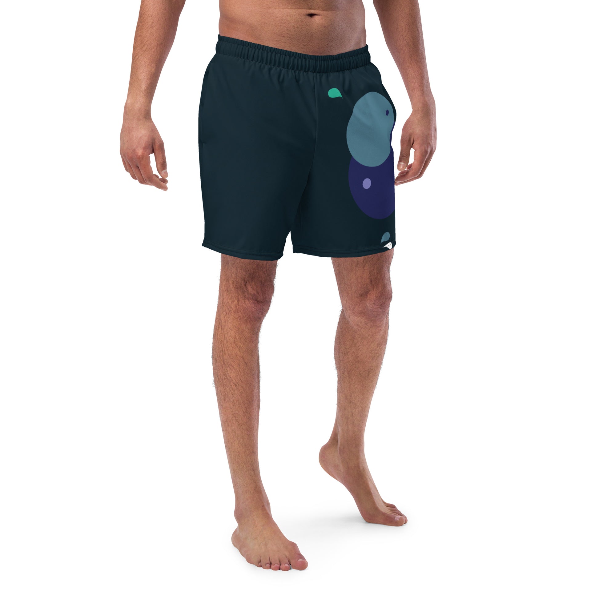 ARTIST Men's Swim Trunks (Midnight) - SOULSKY
