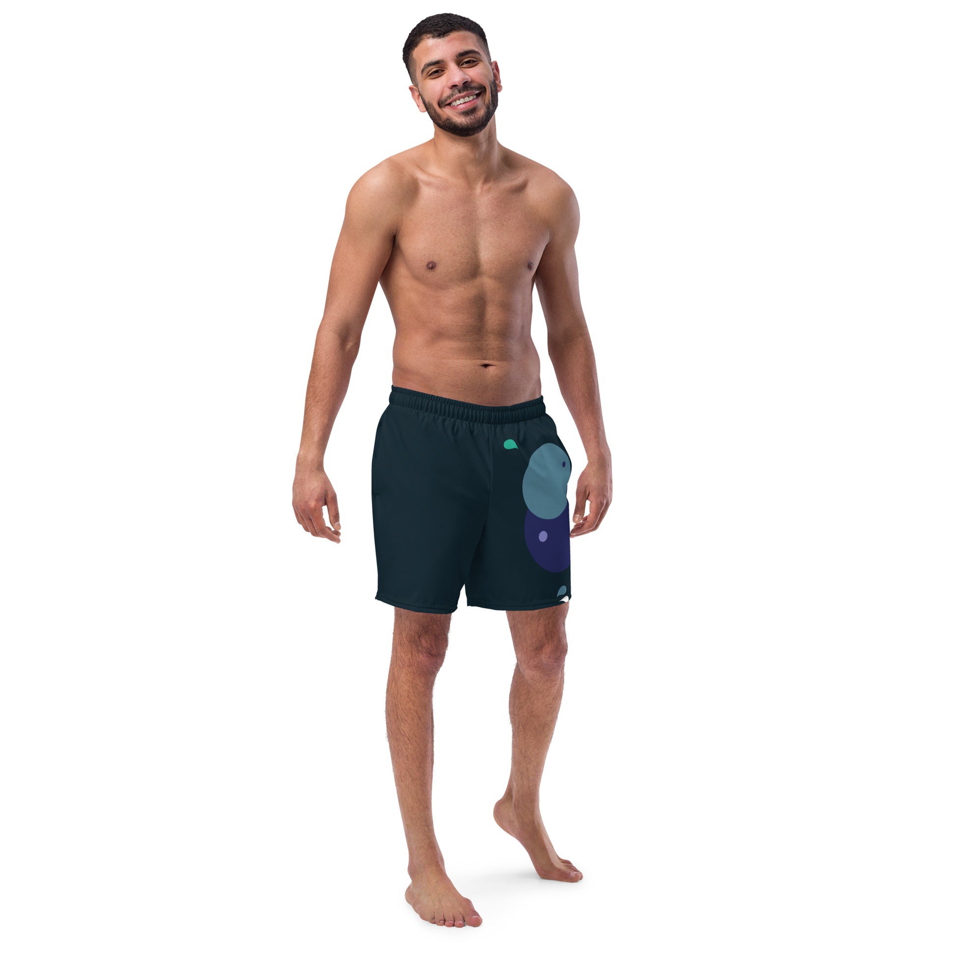 ARTIST Men's Swim Trunks (Midnight) - SOULSKY