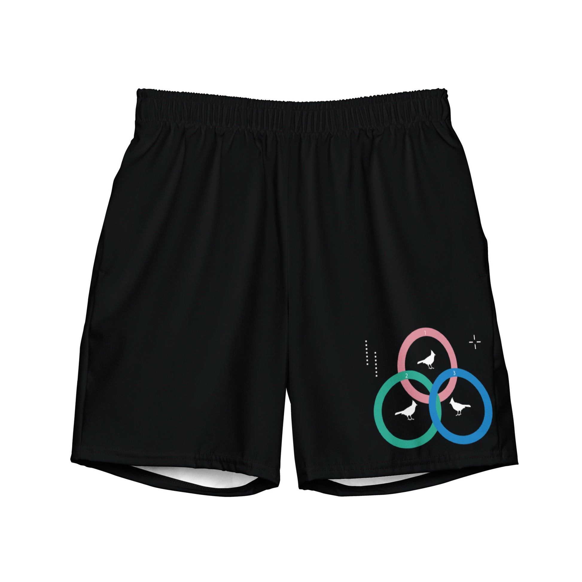 TRIFECTA Men's Swim Trunks - SOULSKY