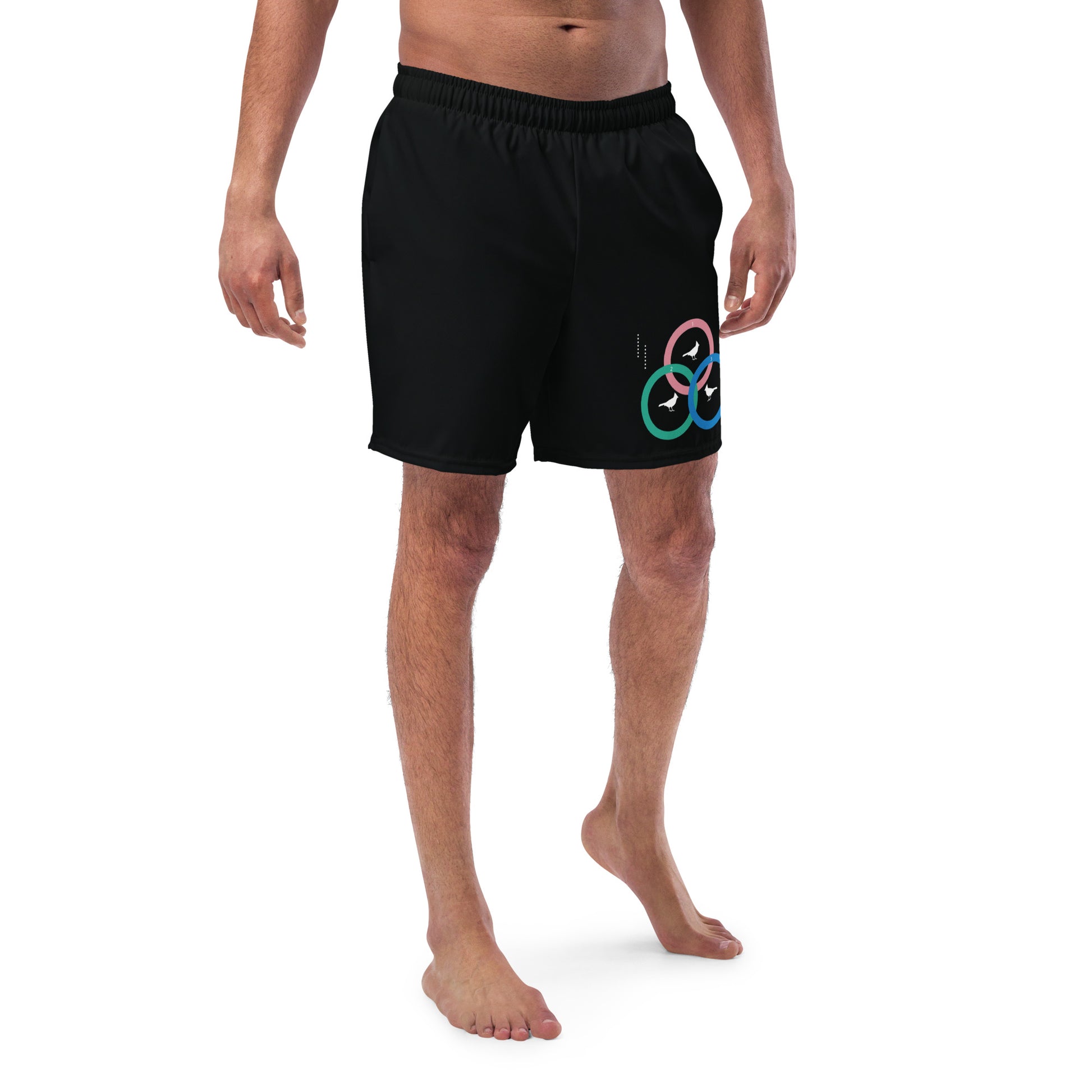 TRIFECTA Men's Swim Trunks - SOULSKY