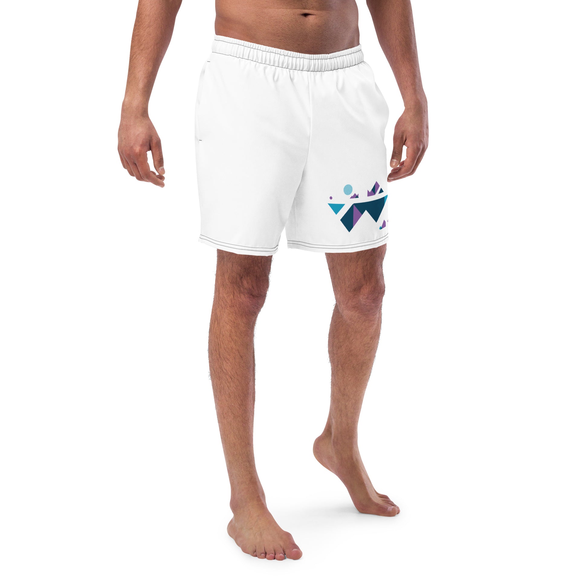 MOUNTAIN TOP Men's Swim Trunks - SOULSKY