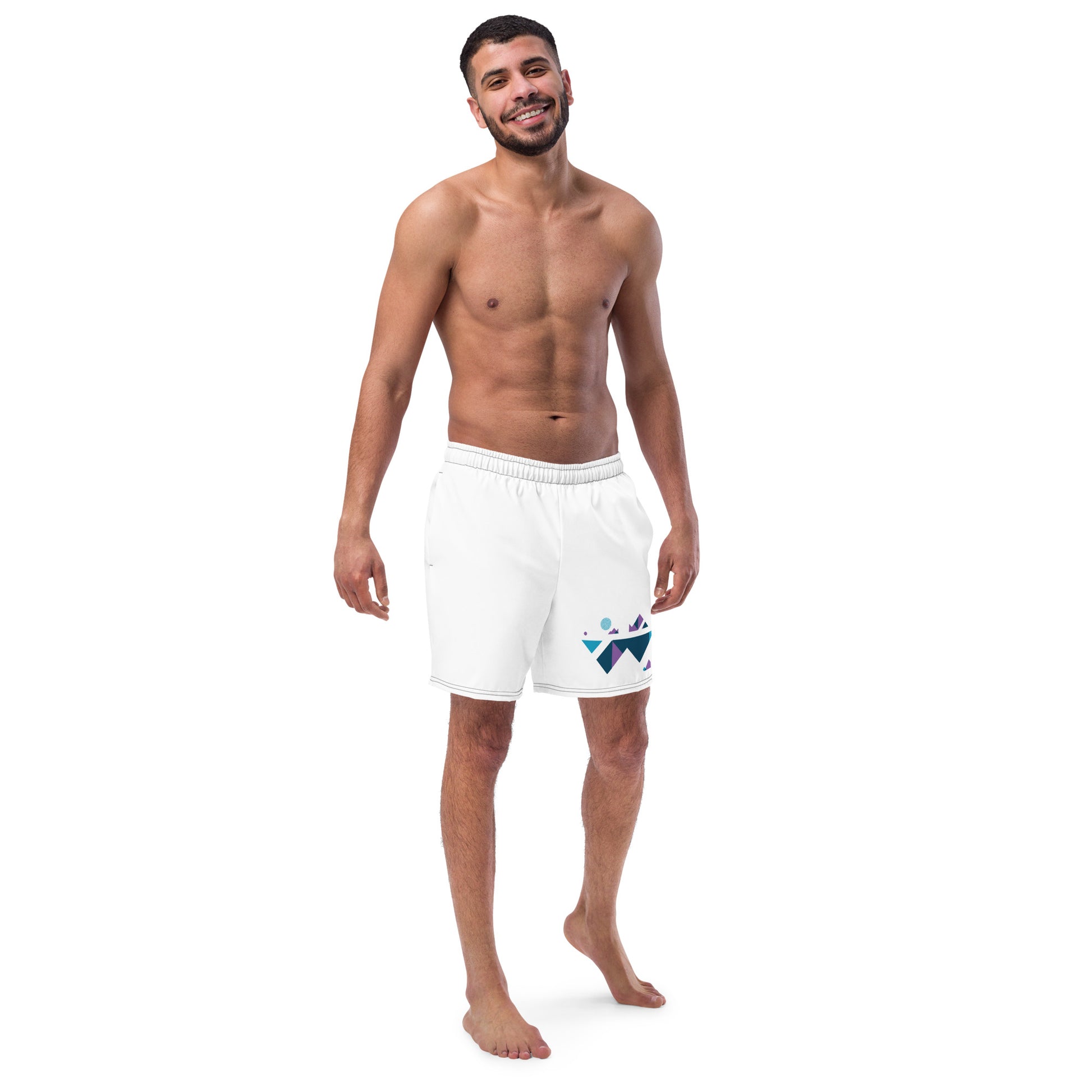 MOUNTAIN TOP Men's Swim Trunks - SOULSKY