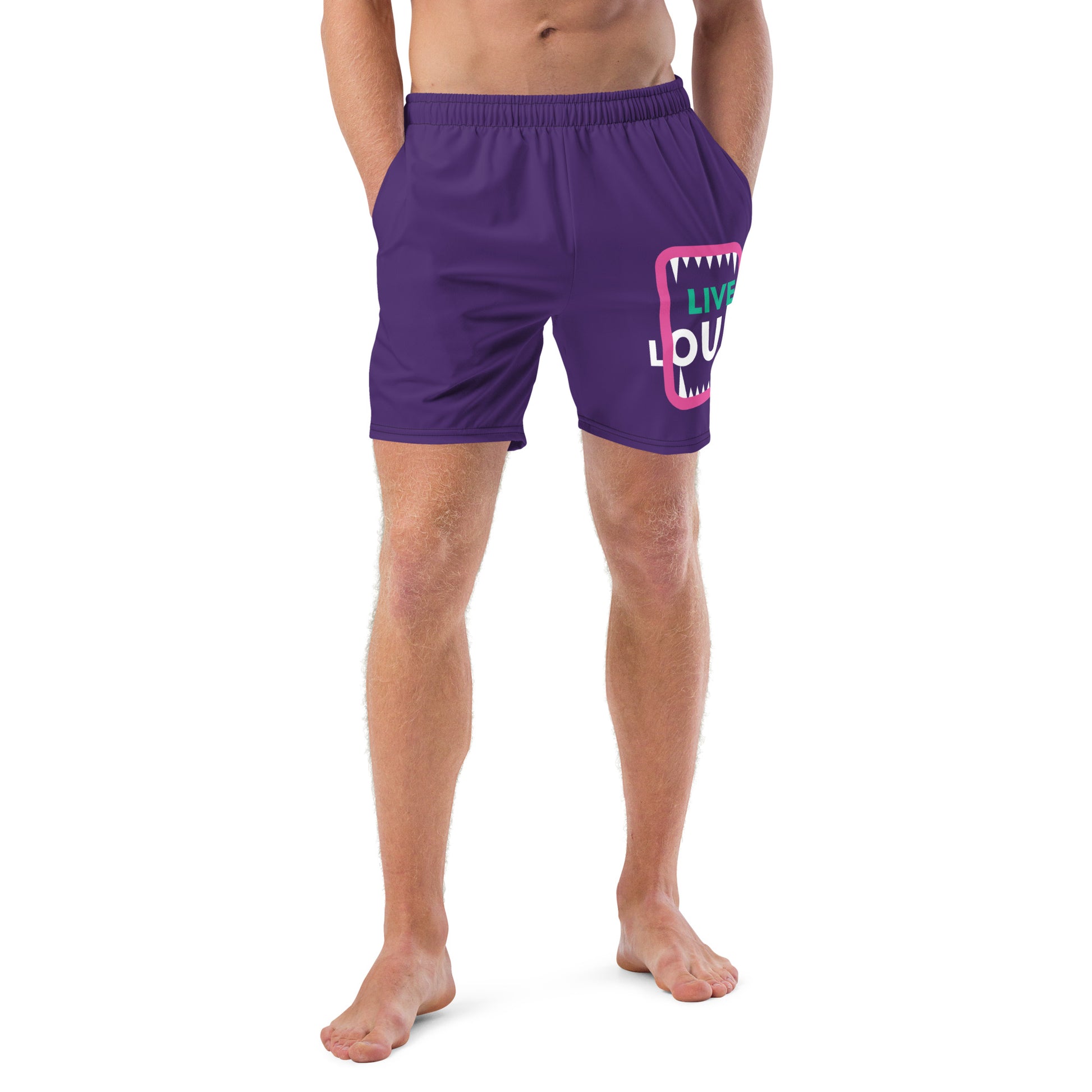 LIVE LOUD Men's Swim Trunks - SOULSKY