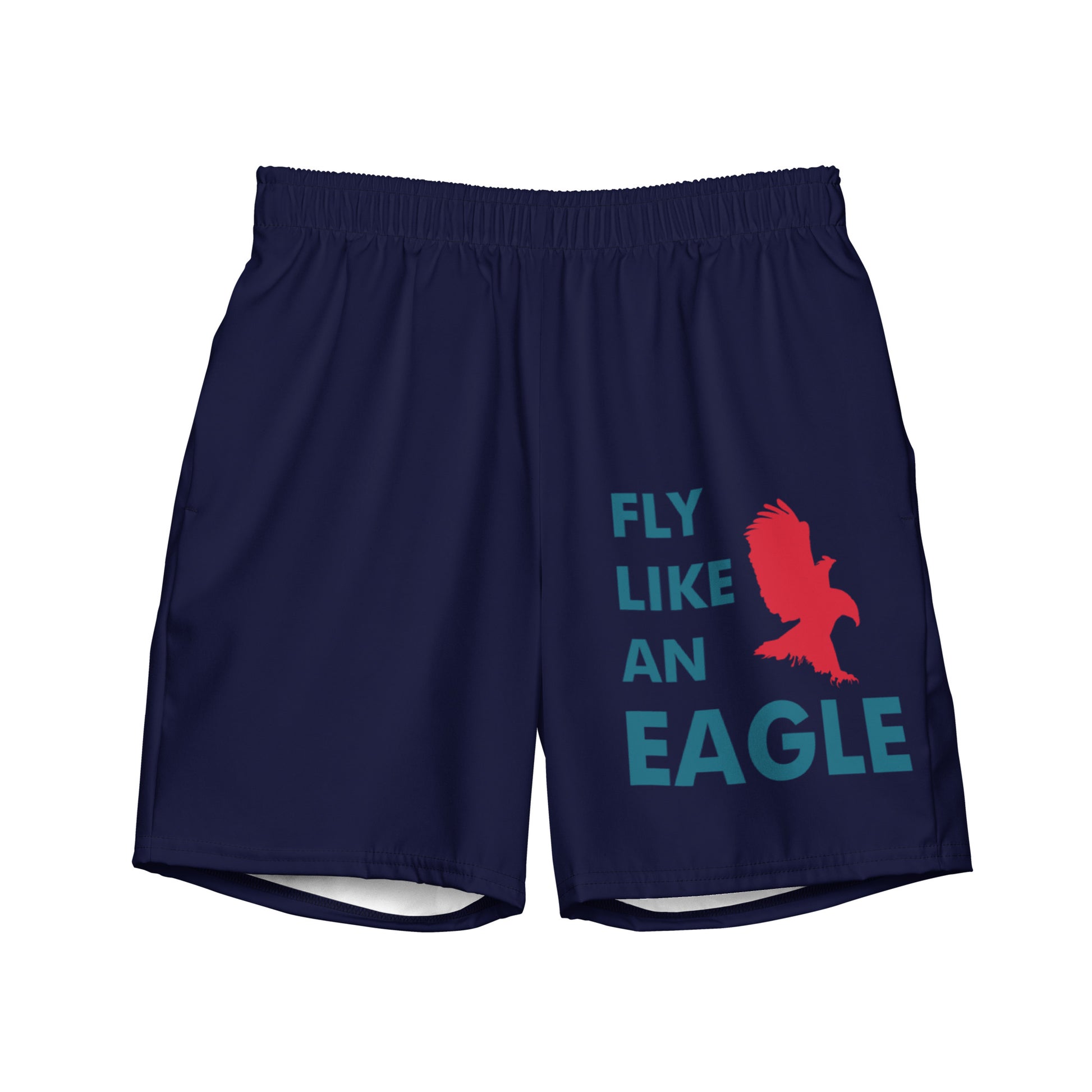 FLY LIKE AN EAGLE Men's Swim Trunks - SOULSKY