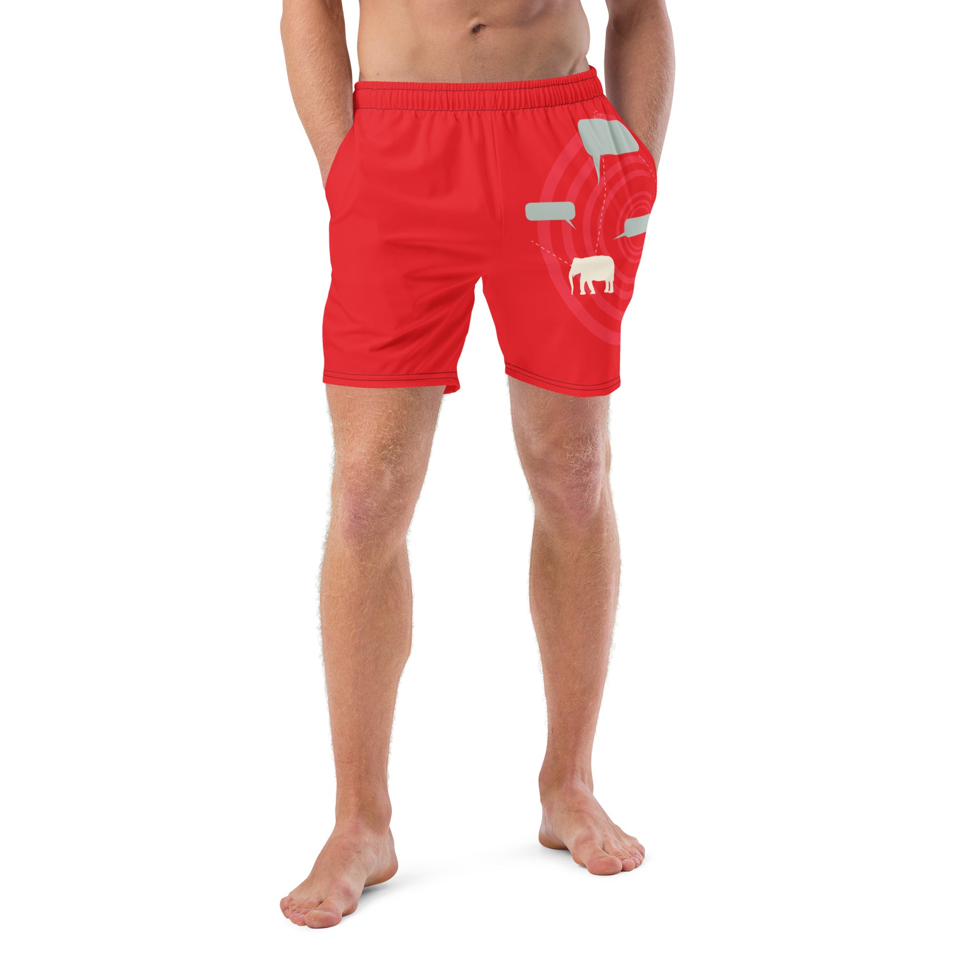 EXPRESS YOURSELF Men's Swim Trunks - SOULSKY