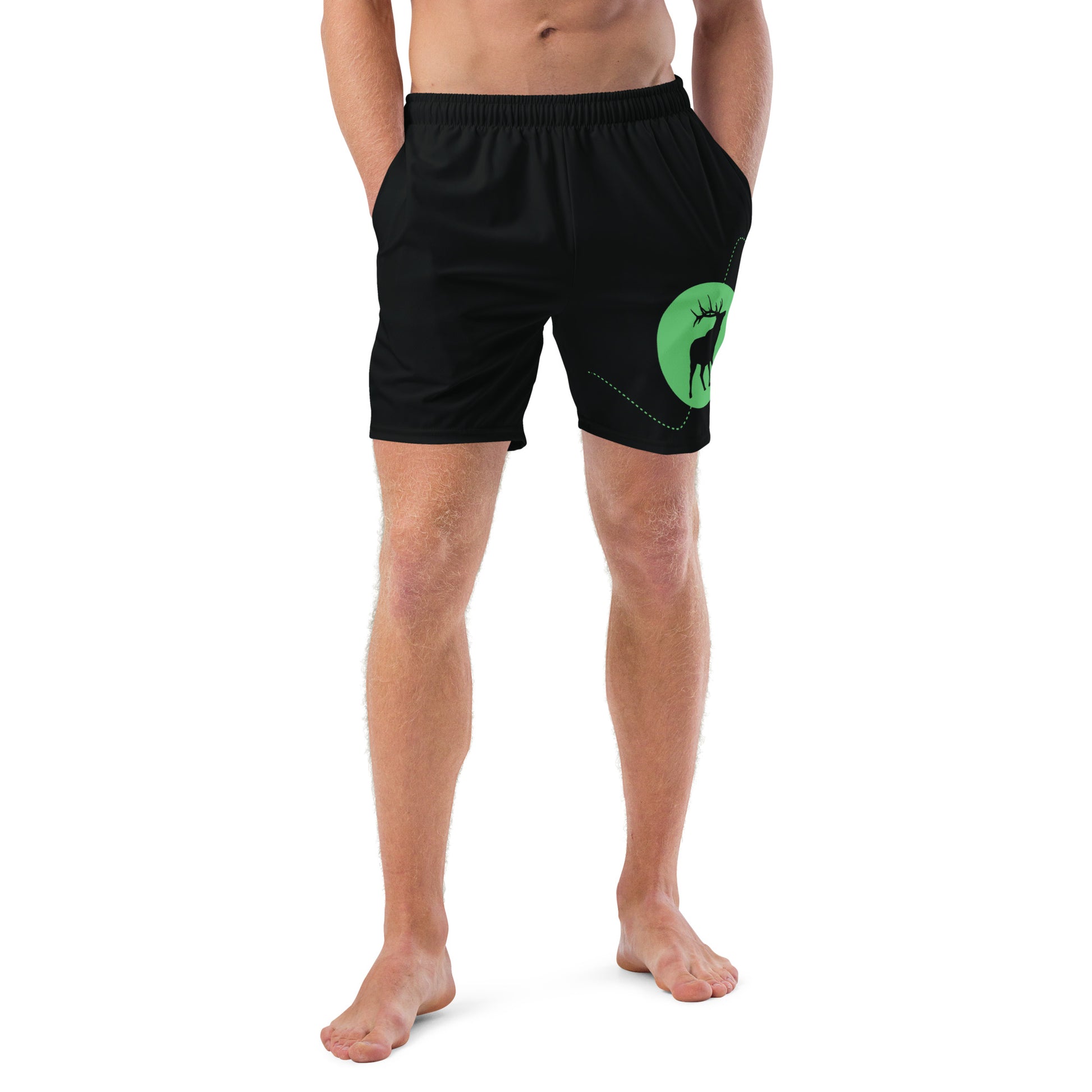 KEEP LOOKING AHEAD Men's Swim Trunks - SOULSKY