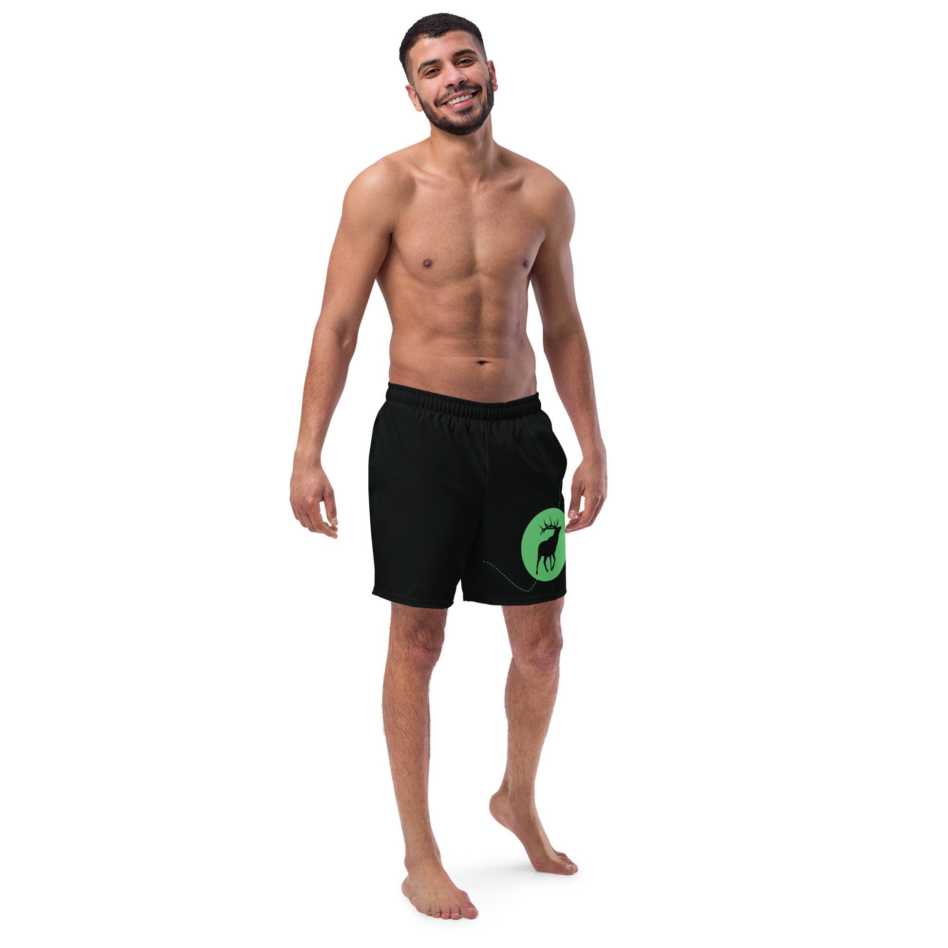 KEEP LOOKING AHEAD Men's Swim Trunks - SOULSKY