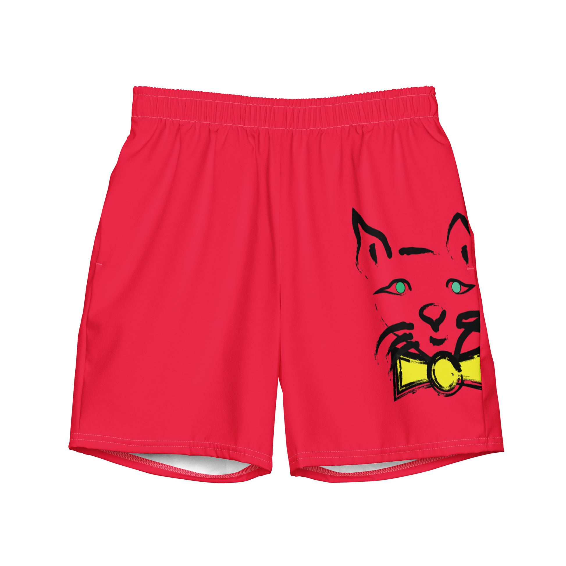 DAPPER CAT Men's Swim Trunks - SOULSKY