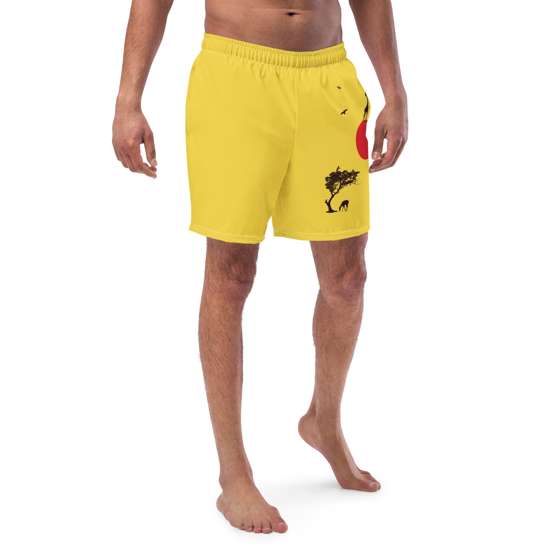 DREAM BIG Men's Swim Trunks - SOULSKY