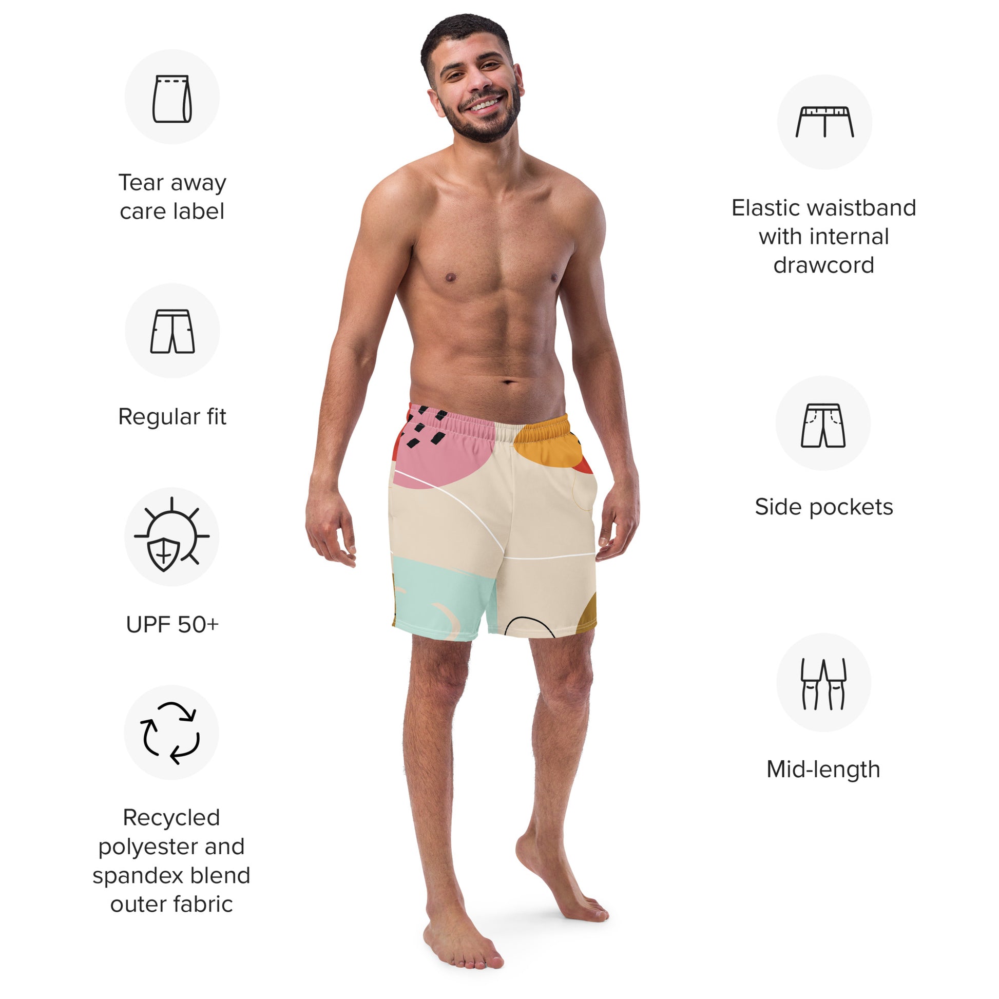 INSPIRATION Men's Swim Trunks - SOULSKY