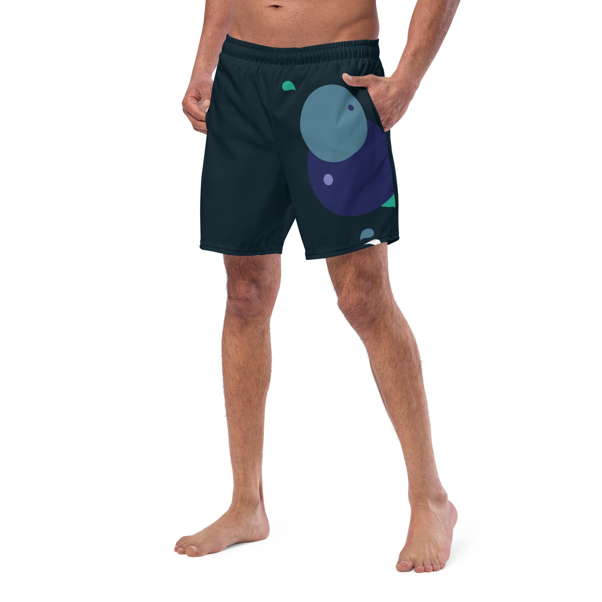 ARTIST Men's Swim Trunks (Midnight) - SOULSKY