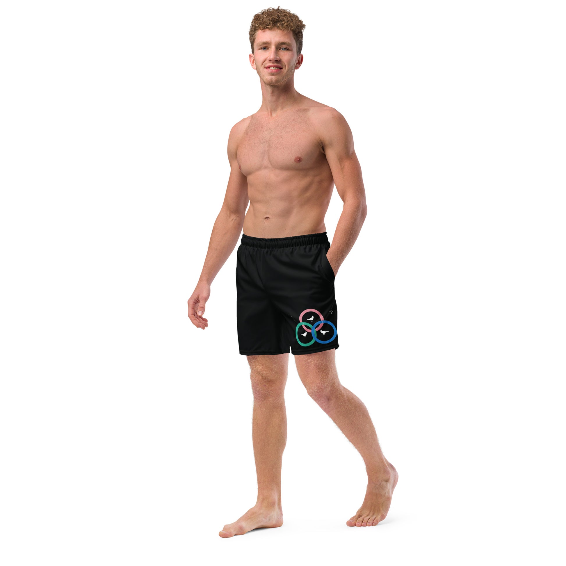 TRIFECTA Men's Swim Trunks - SOULSKY