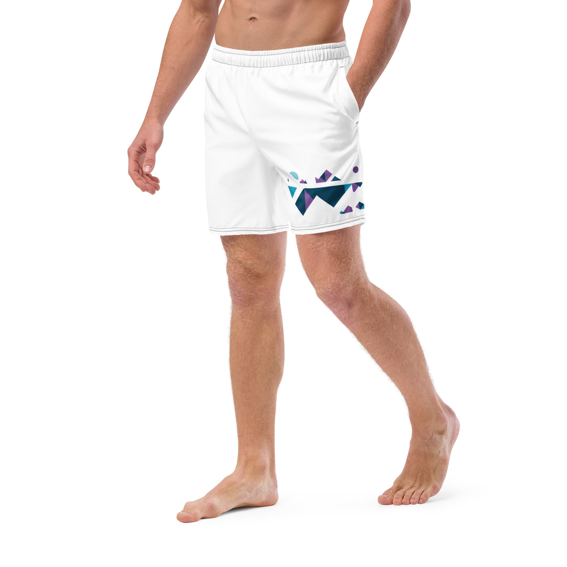 MOUNTAIN TOP Men's Swim Trunks - SOULSKY