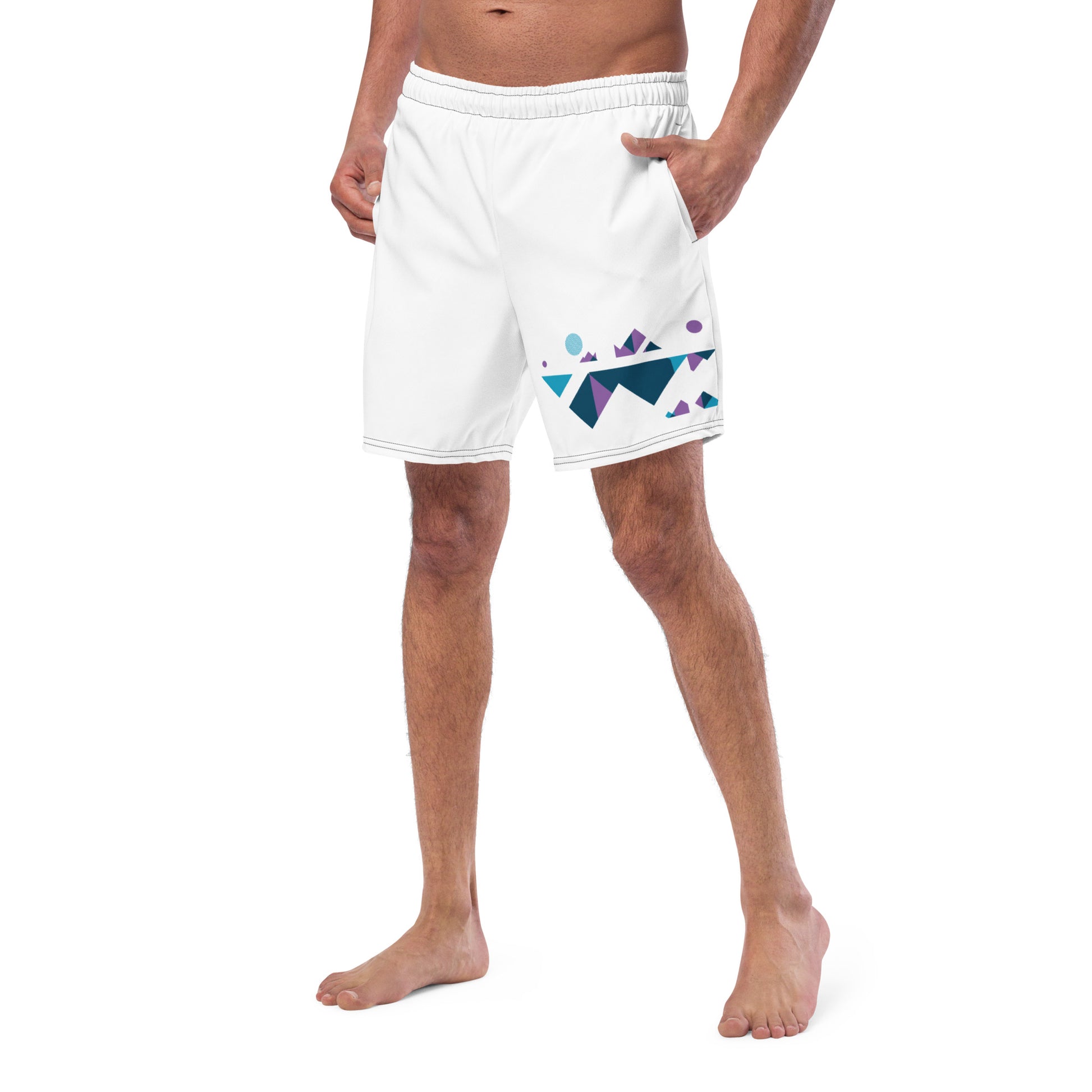 MOUNTAIN TOP Men's Swim Trunks - SOULSKY