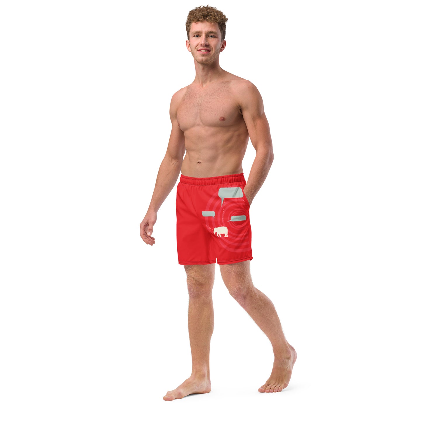 EXPRESS YOURSELF Men's Swim Trunks