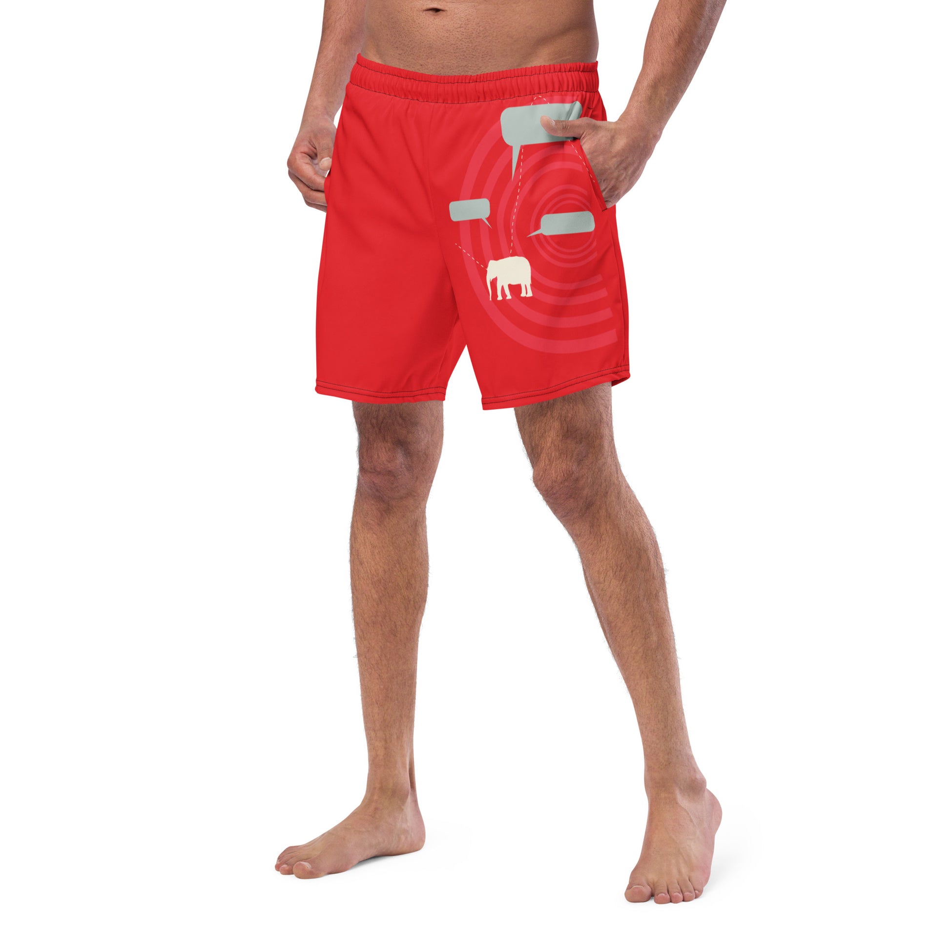 EXPRESS YOURSELF Men's Swim Trunks - SOULSKY