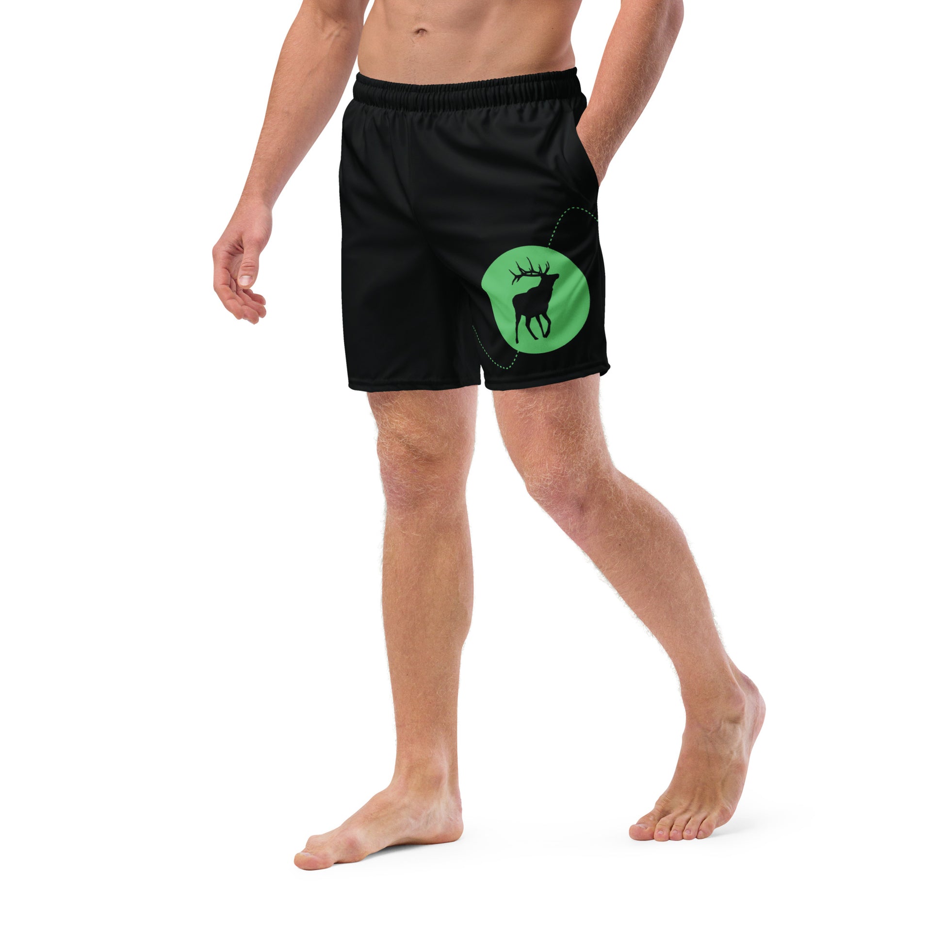 KEEP LOOKING AHEAD Men's Swim Trunks - SOULSKY