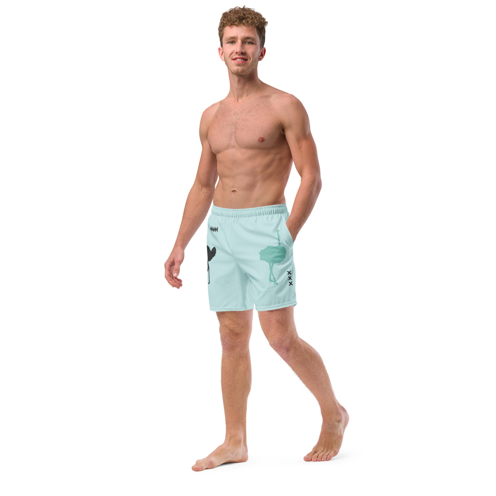 DANCER Men's Swim Trunks - SOULSKY