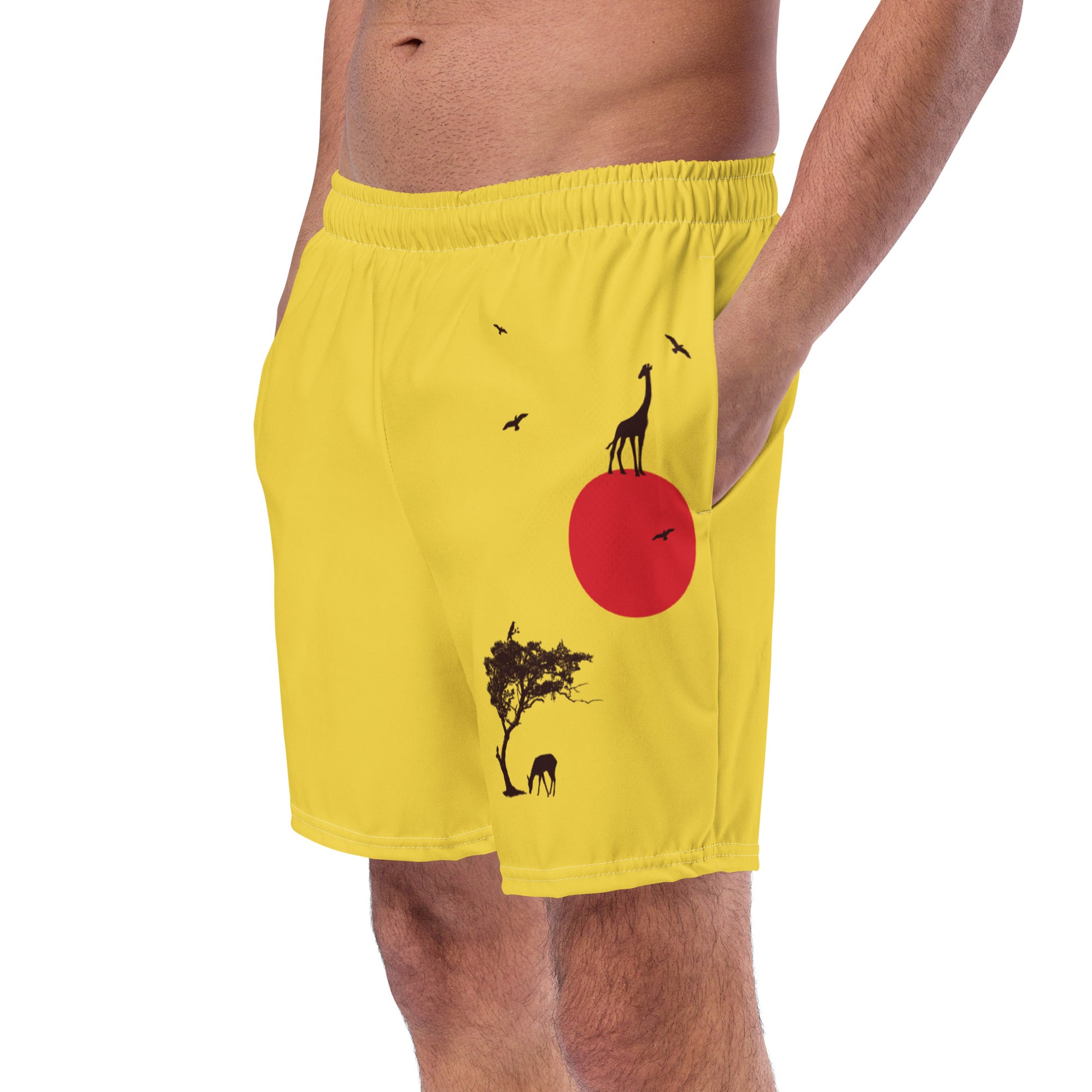 DREAM BIG Men's Swim Trunks - SOULSKY