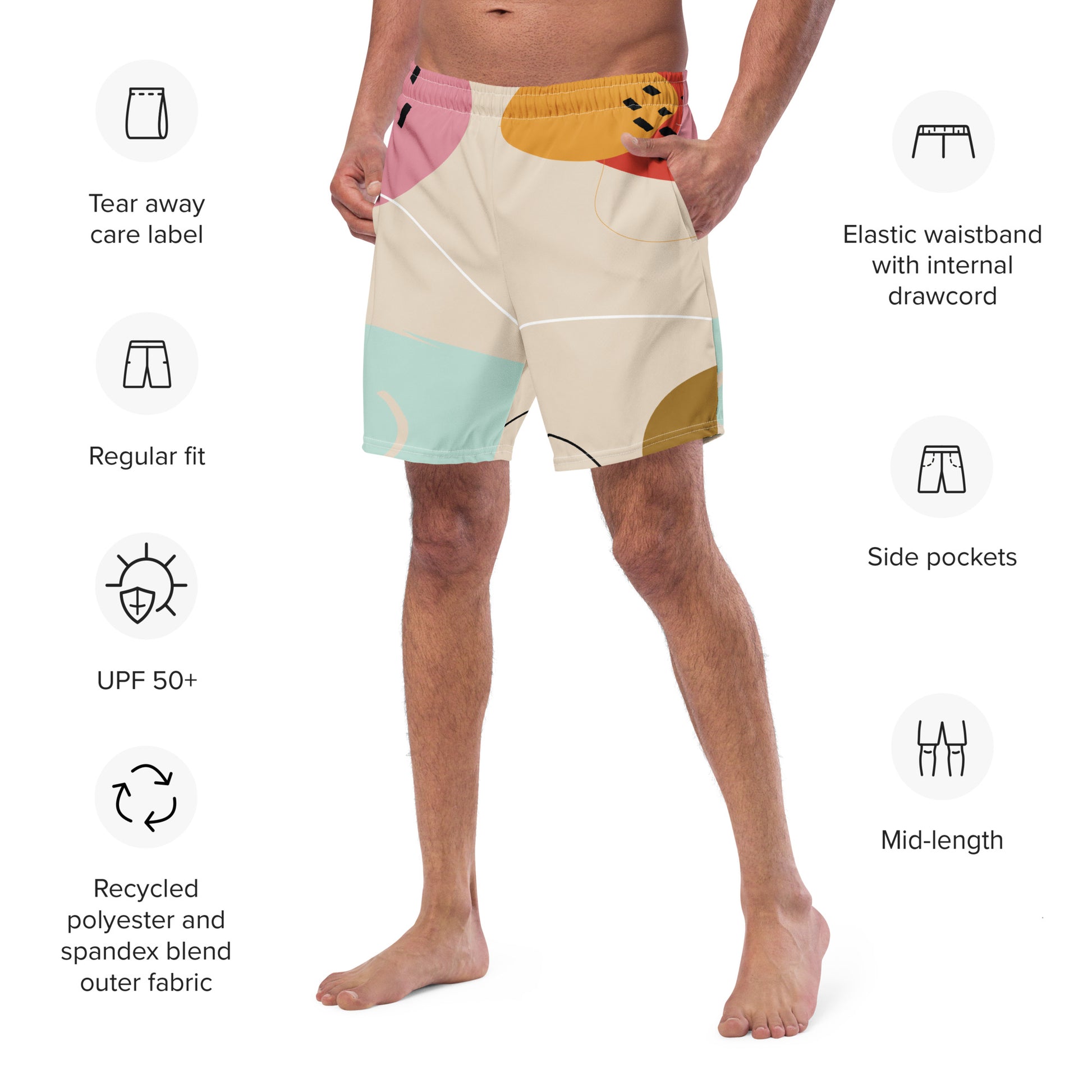 INSPIRATION Men's Swim Trunks - SOULSKY