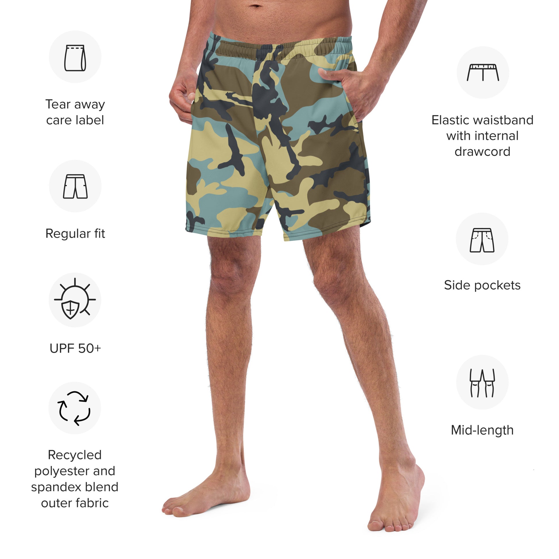 ADAPT Men's Swim Trunks - SOULSKY