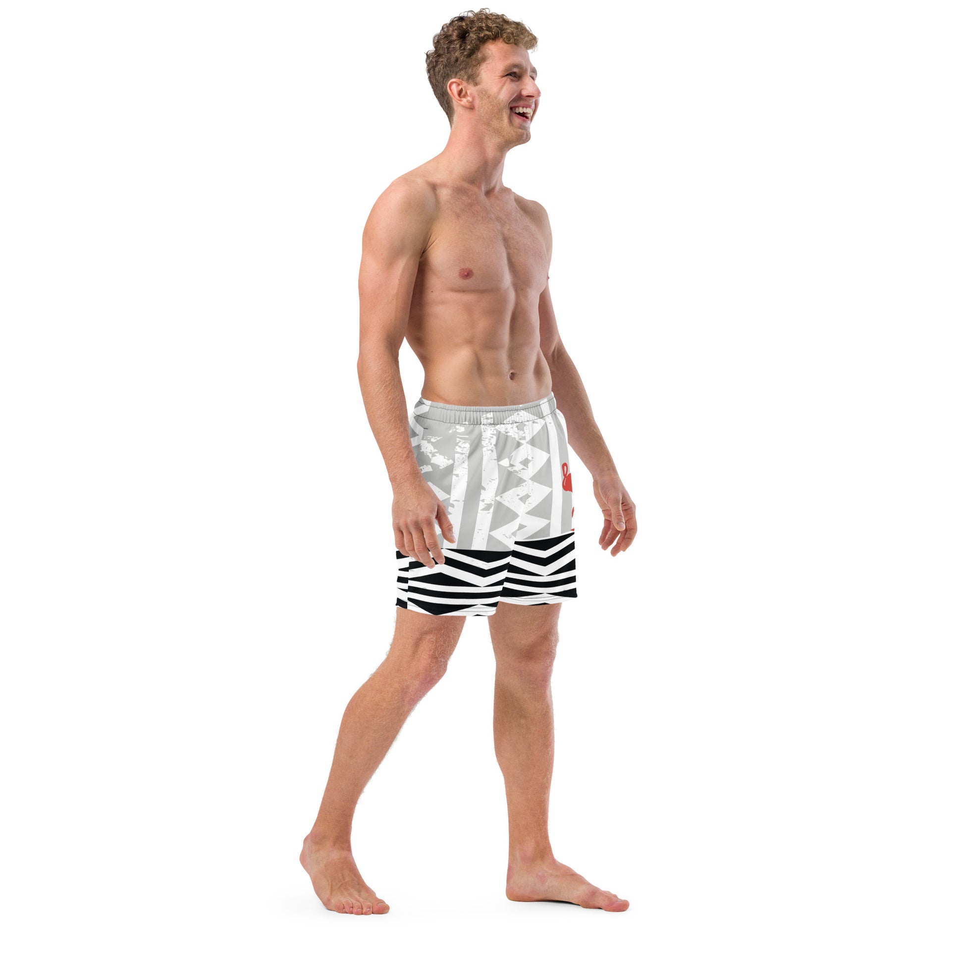 ONE STEP AT A TIME Swim Trunks - SOULSKY