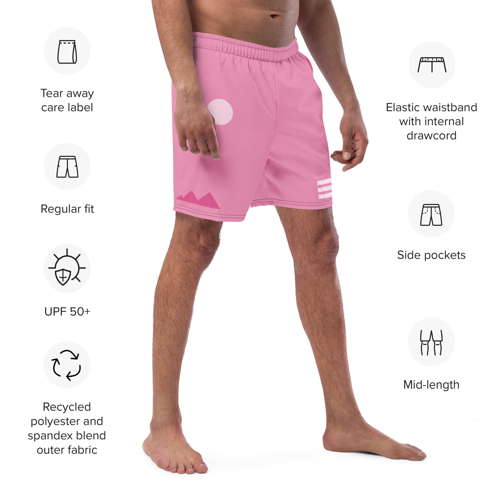 TIMELESS Men's Swim Trunks - SOULSKY