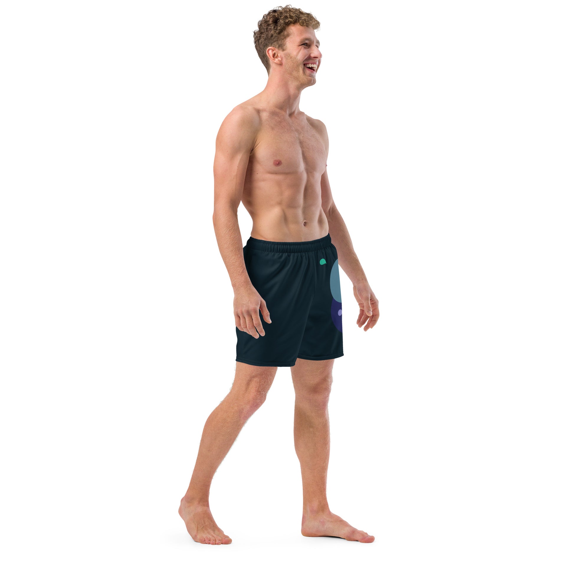ARTIST Men's Swim Trunks (Midnight) - SOULSKY