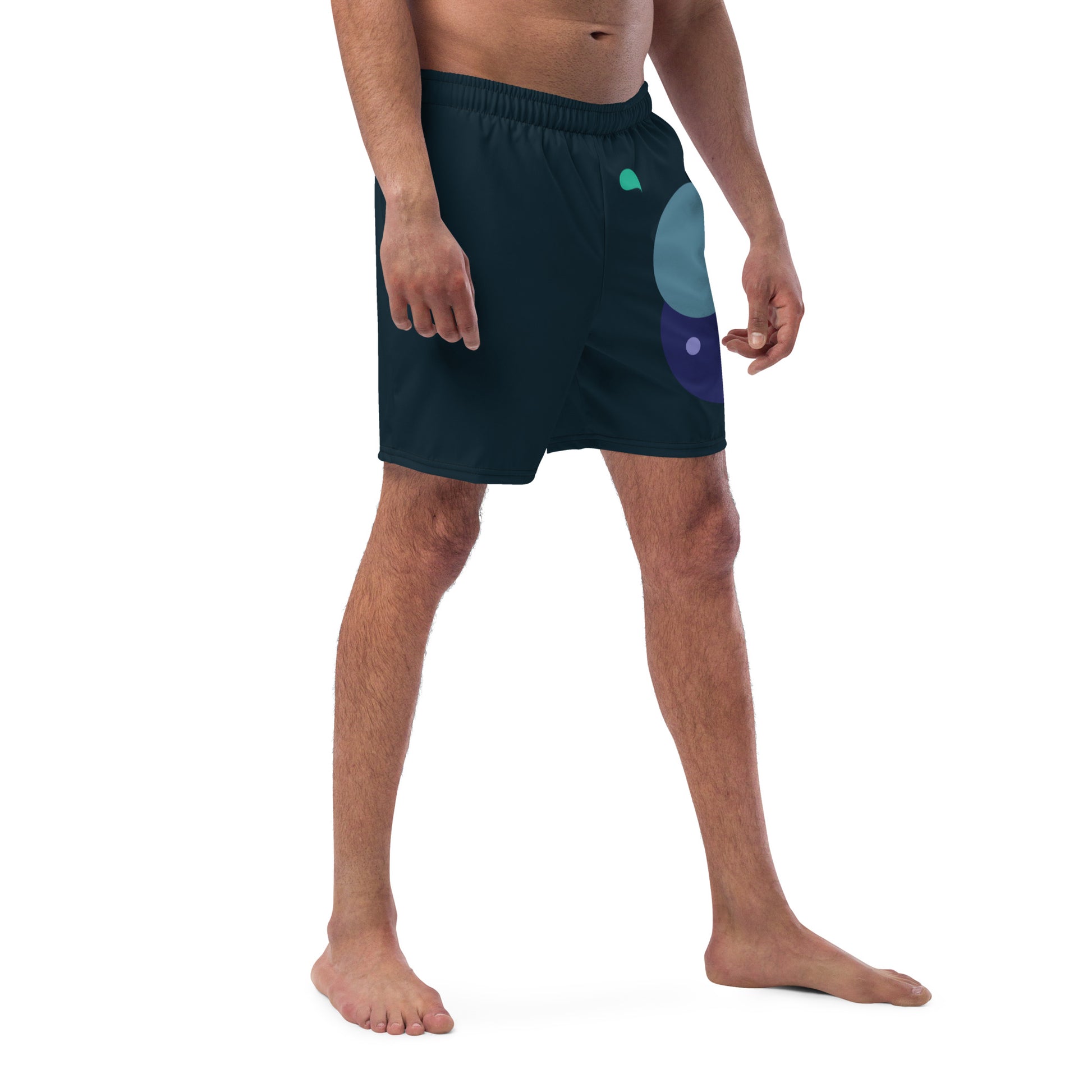 ARTIST Men's Swim Trunks (Midnight) - SOULSKY