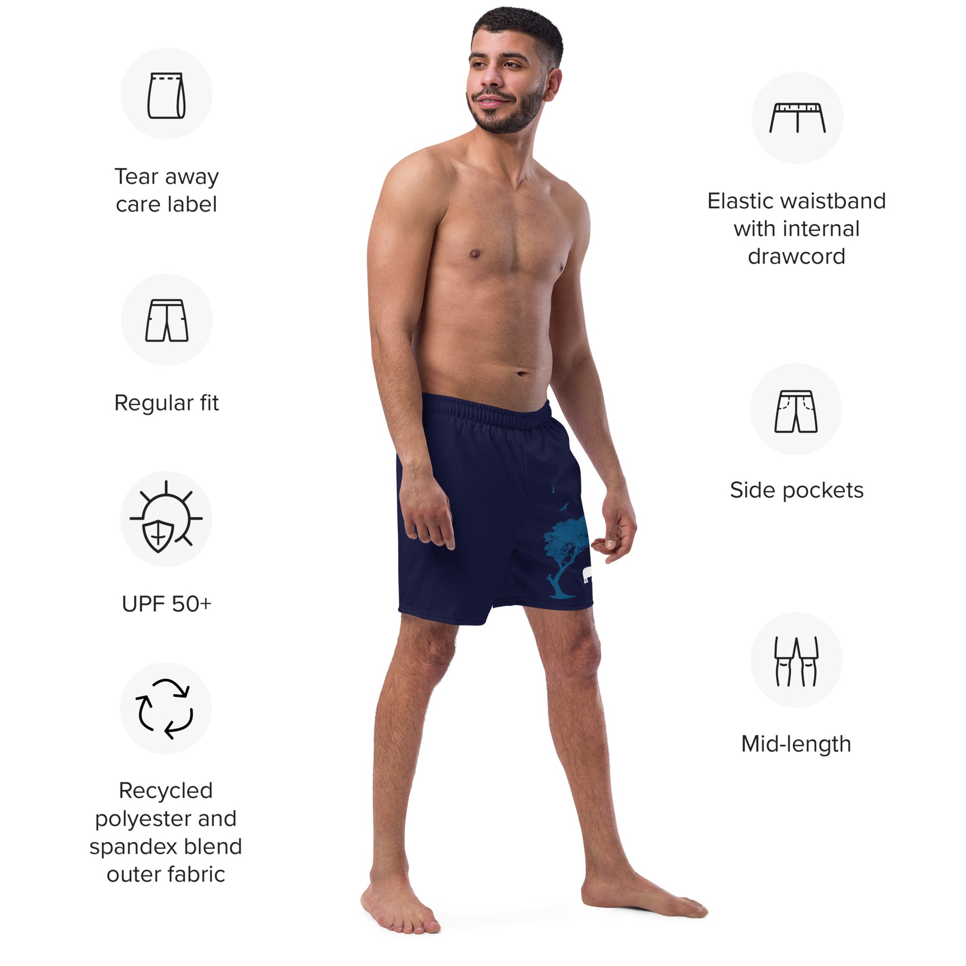 FAMILY Men's Swim Trunks - SOULSKY