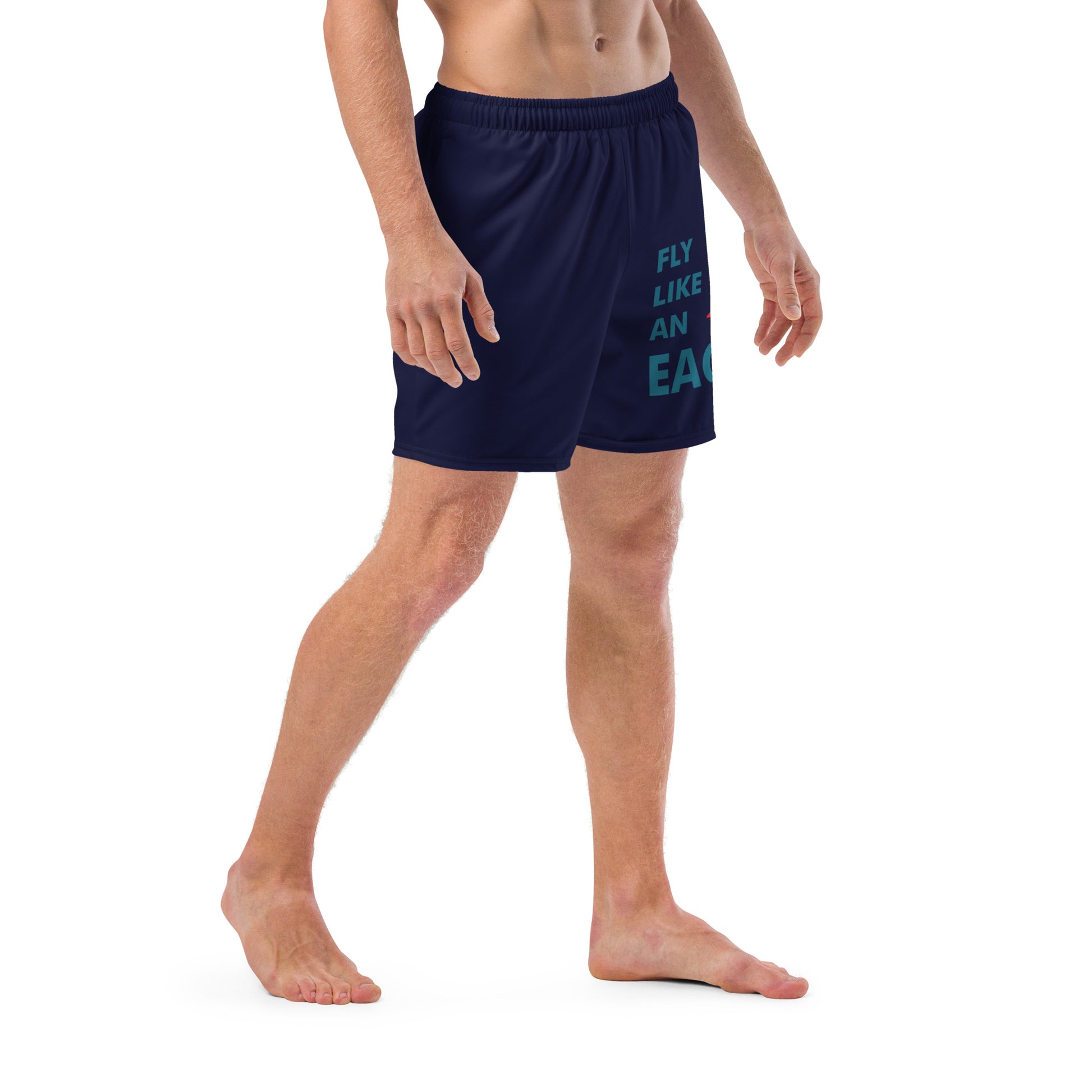 FLY LIKE AN EAGLE Men's Swim Trunks - SOULSKY