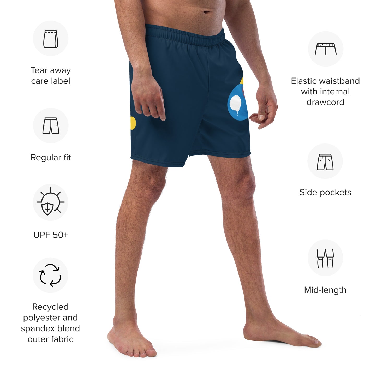 ARTIST Men's Swim Trunks