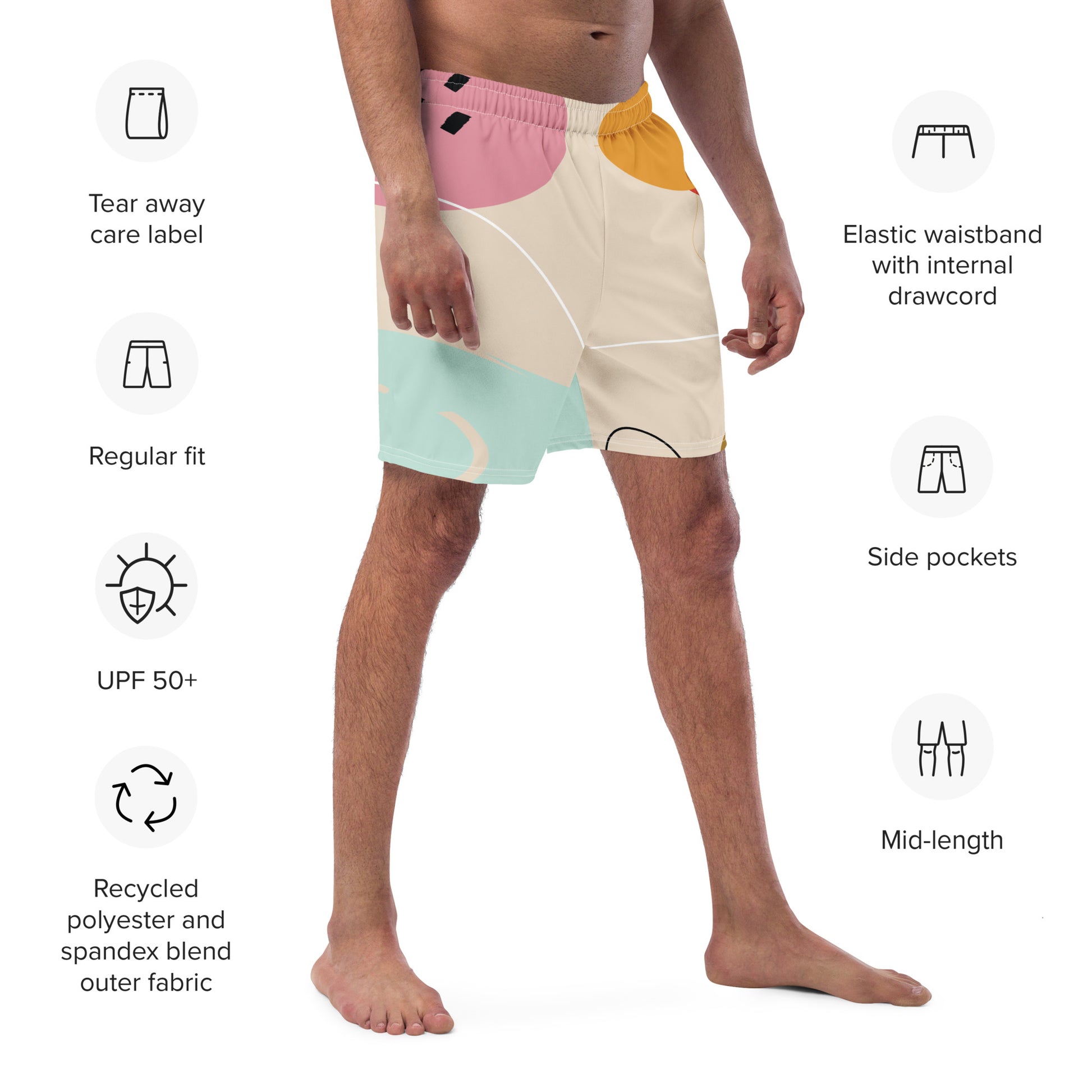 INSPIRATION Men's Swim Trunks - SOULSKY