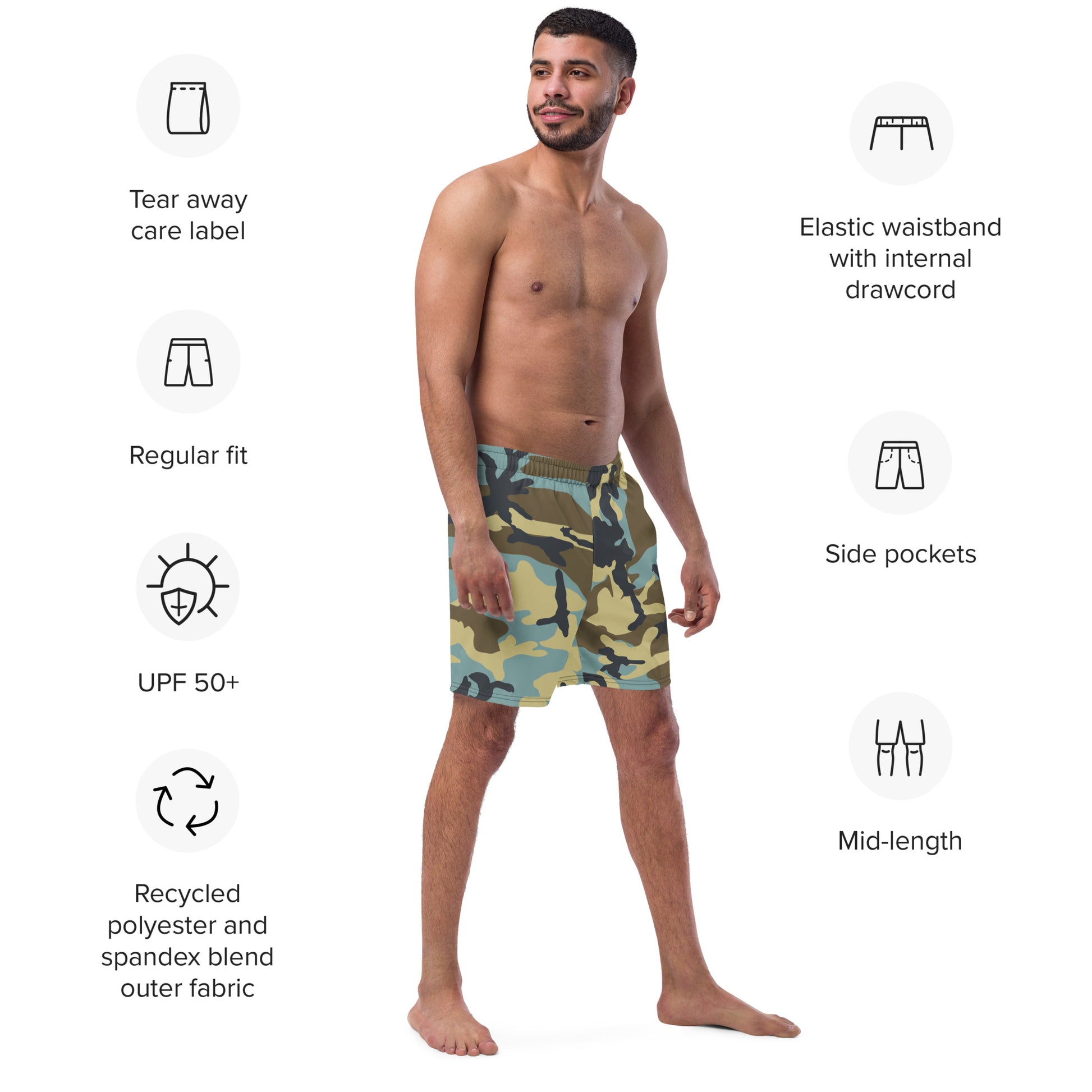 ADAPT Men's Swim Trunks - SOULSKY