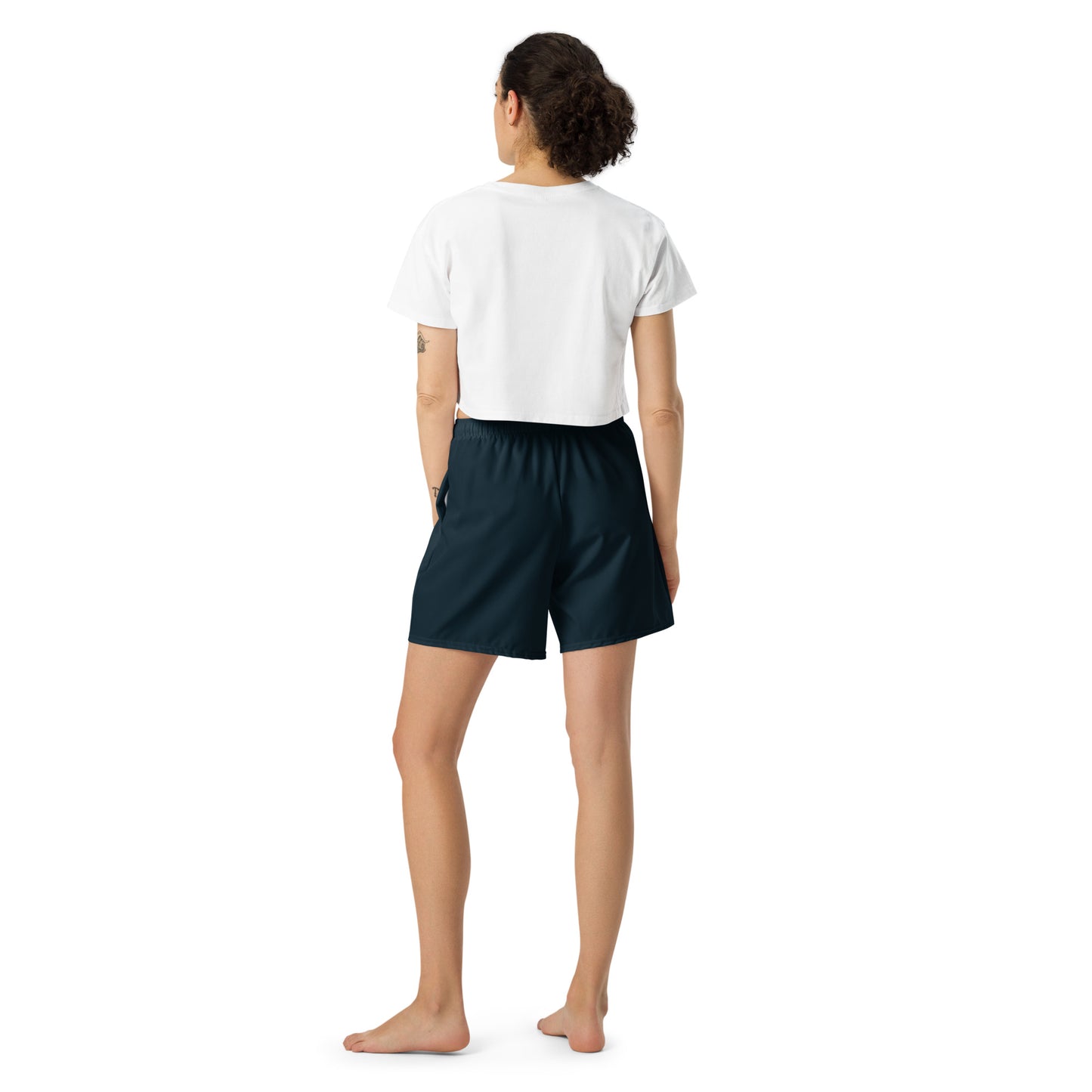 ARTIST All-Over Print Unisex Athletic Long Shorts (Midnight)