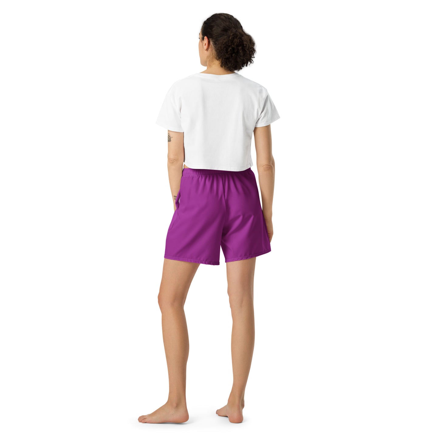 FOLLOW YOUR HEART All-Over Print Unisex Athletic Long Shorts
