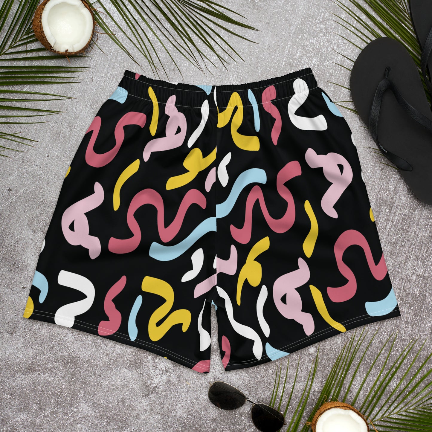 QUANTUM All-Over Print Unisex Athletic Long Shorts
